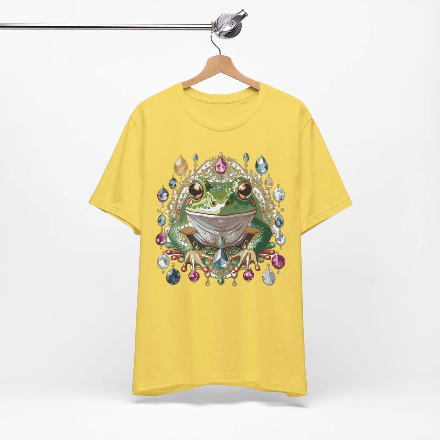 Animal Shirt, Shirt with Animal, Tee Shirt with Gold Animal Medal, Shirt with Antique Animal Medallion
