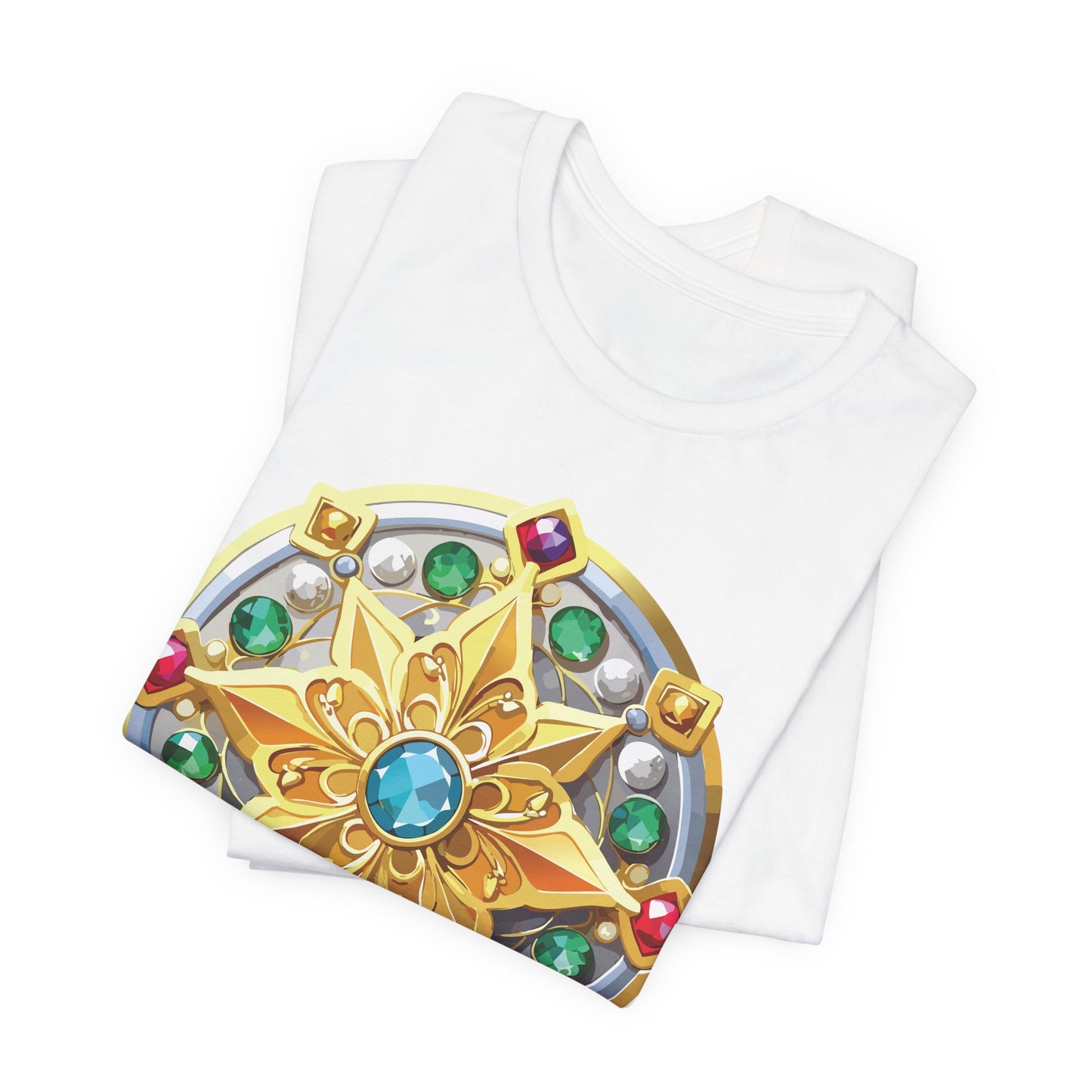 Medallion Shirt, Shirt with Medallion, Tee Shirt with Medal
