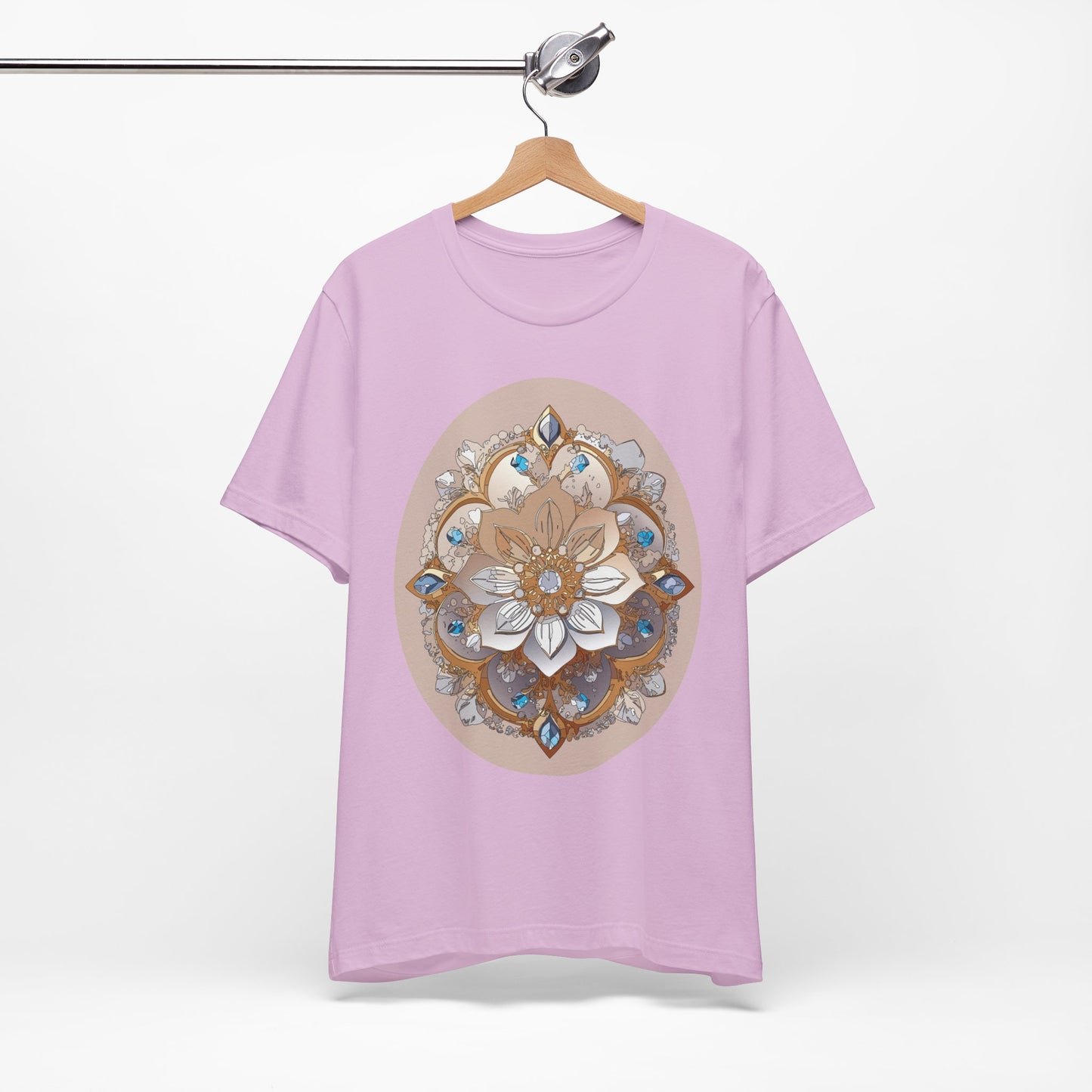 Floral Shirt, Flower Shirt, Tee Shirt with Antique Flower