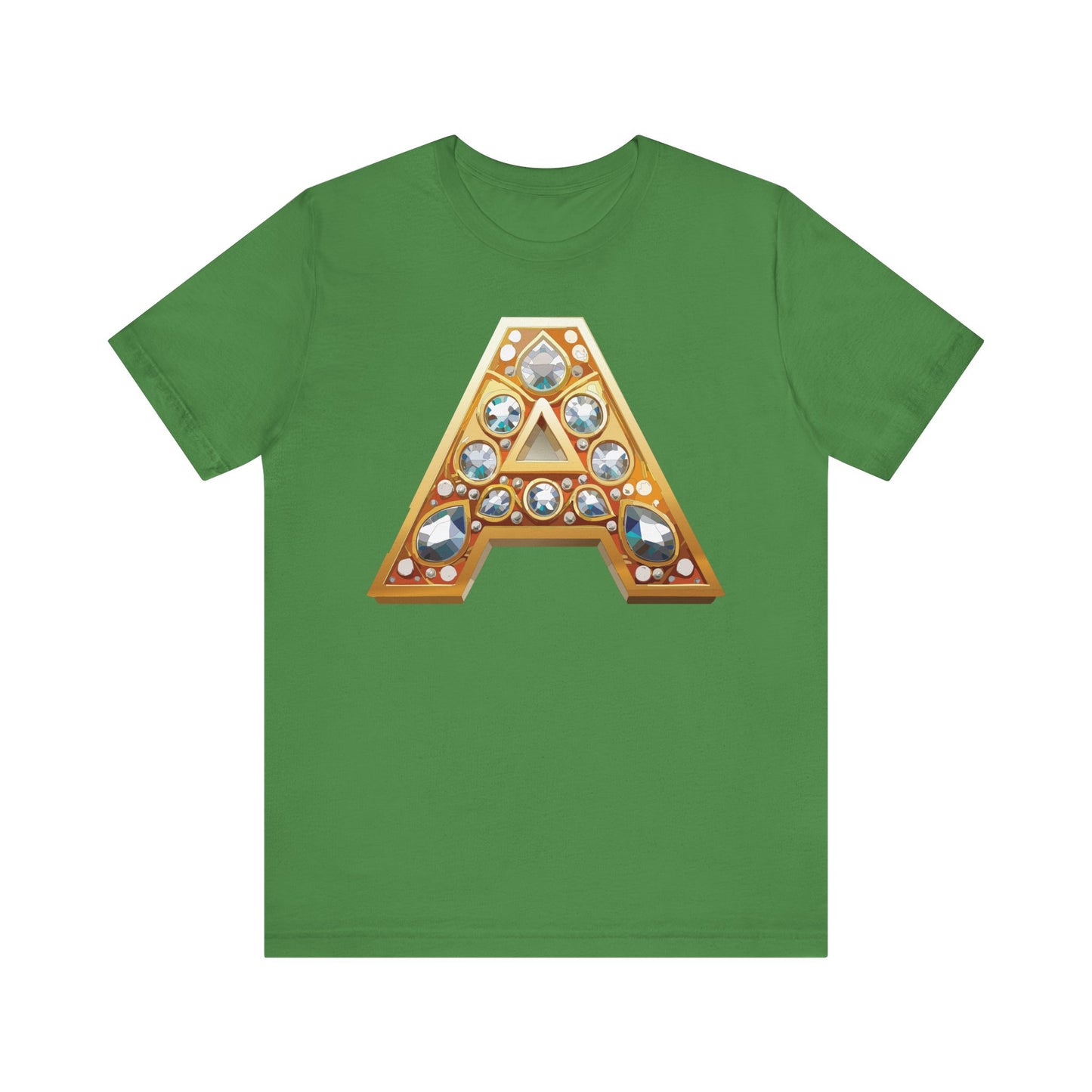 Letter Shirt, Shirt with Letters, Tee Shirt with Gold Letter, Shirt with Antique Letters