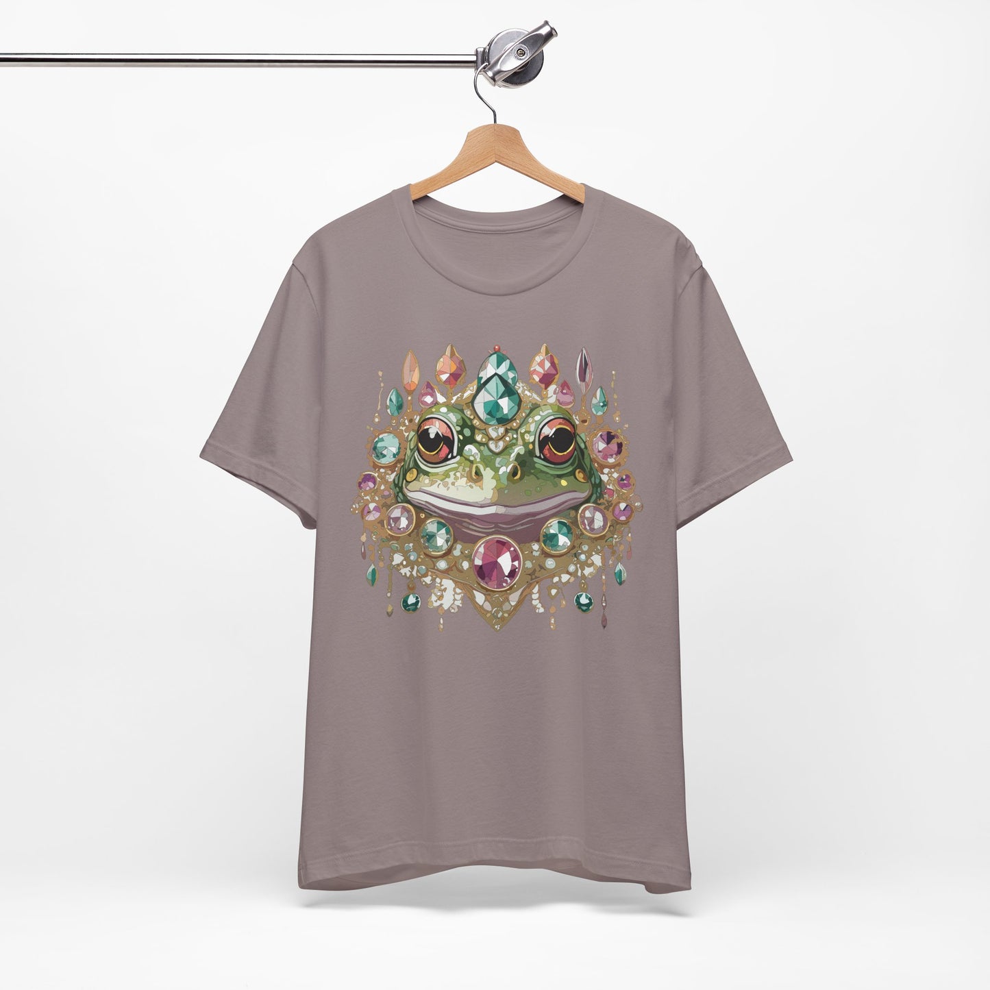 Animal Shirt, Shirt with Animal, Tee Shirt with Gold Animal Medal, Shirt with Antique Animal Medallion