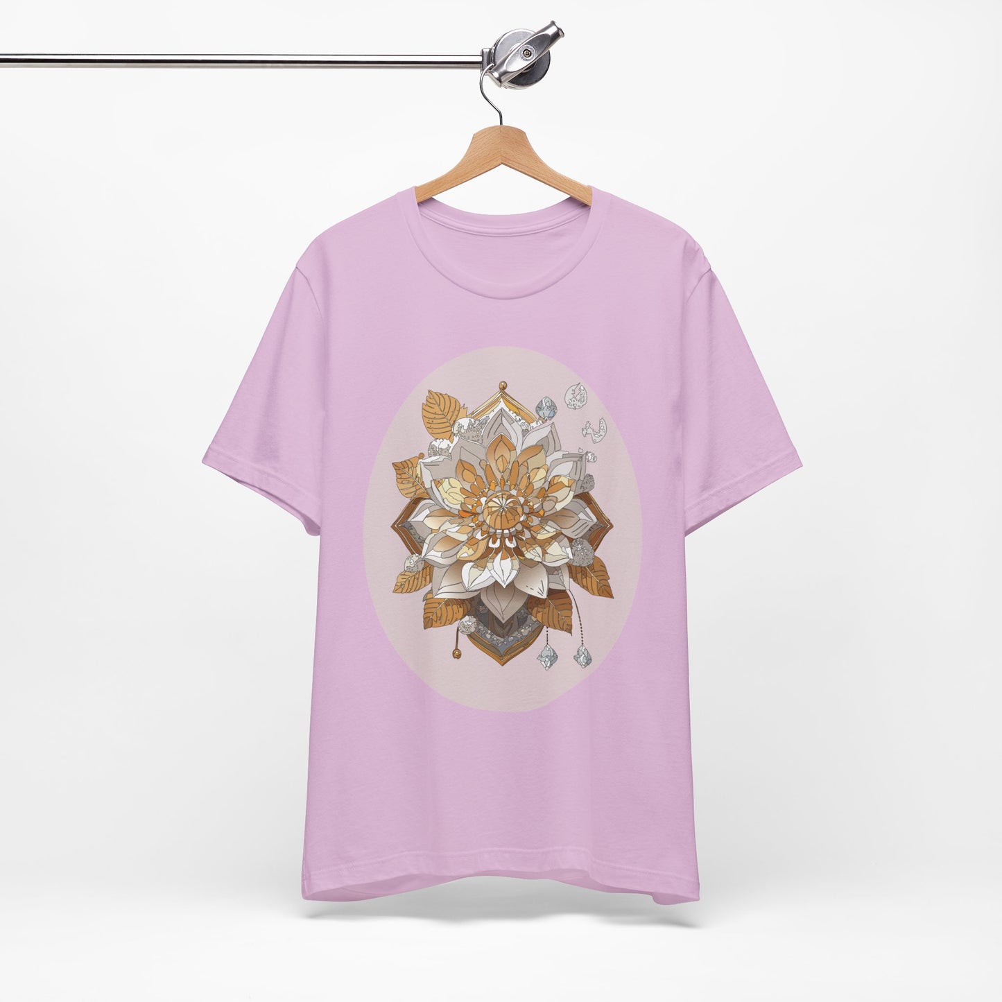 Floral Shirt, Flower Shirt, Tee Shirt with Antique Flower