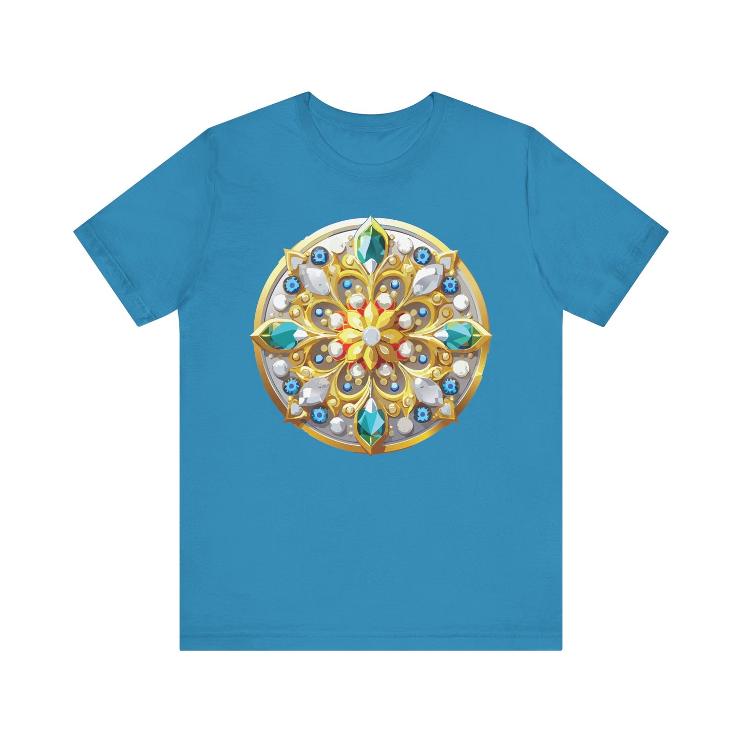 Medallion Shirt, Shirt with Medallion, Tee Shirt with Medal