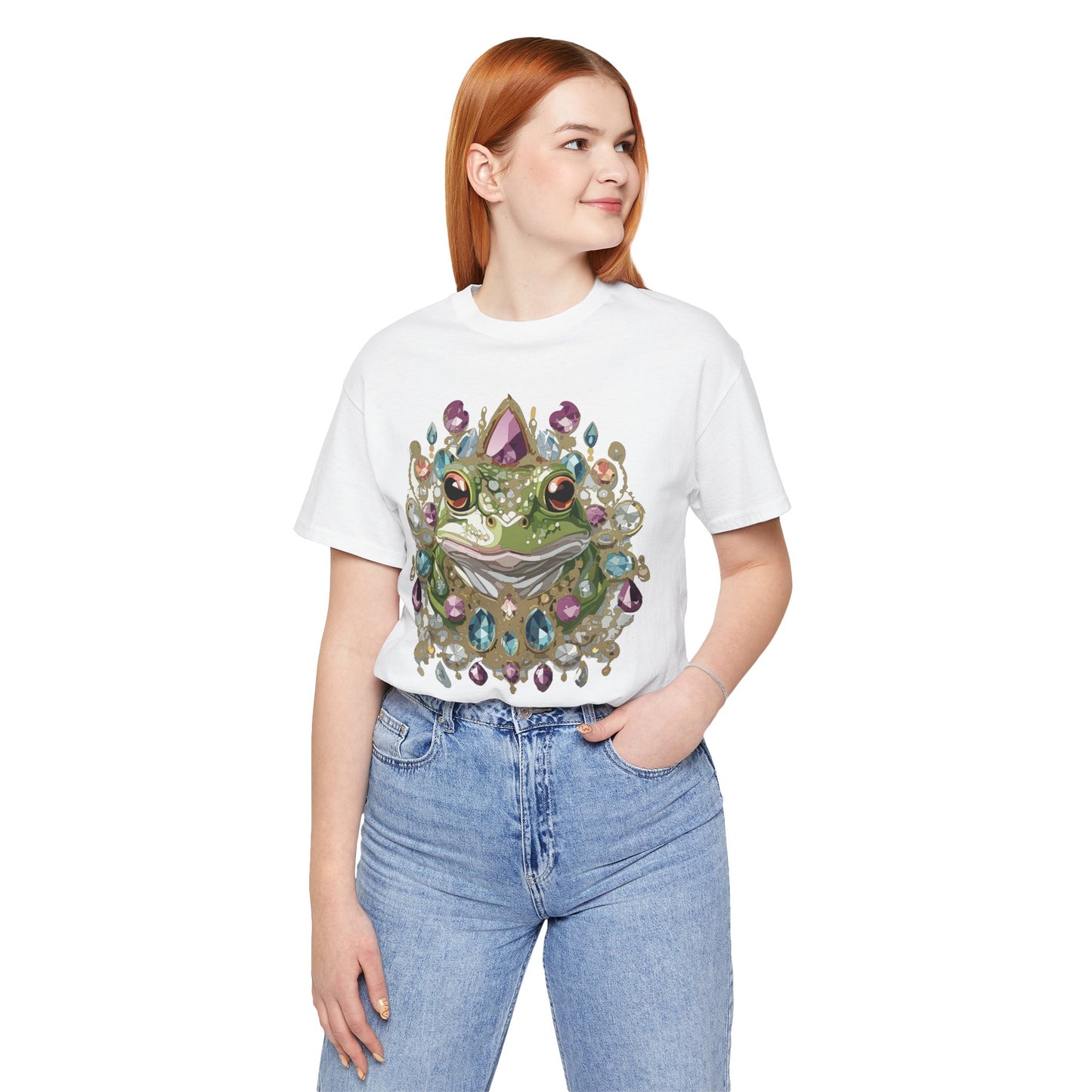 Animal Shirt, Shirt with Animal, Tee Shirt with Gold Animal Medal, Shirt with Antique Animal Medallion