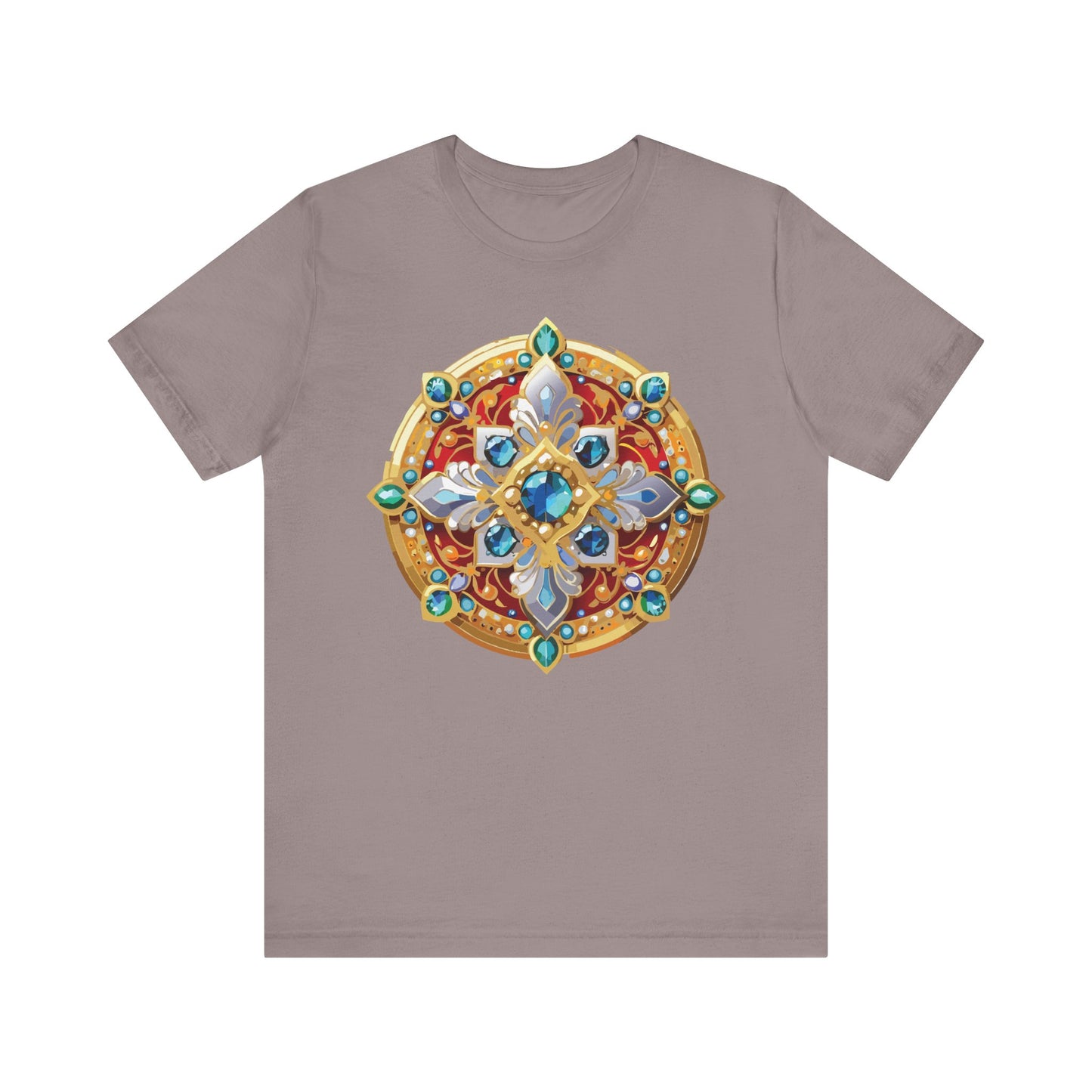 Medallion Shirt, Shirt with Medallion, Tee Shirt with Medal