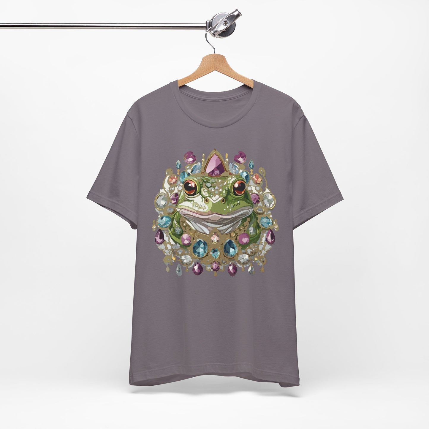 Animal Shirt, Shirt with Animal, Tee Shirt with Gold Animal Medal, Shirt with Antique Animal Medallion