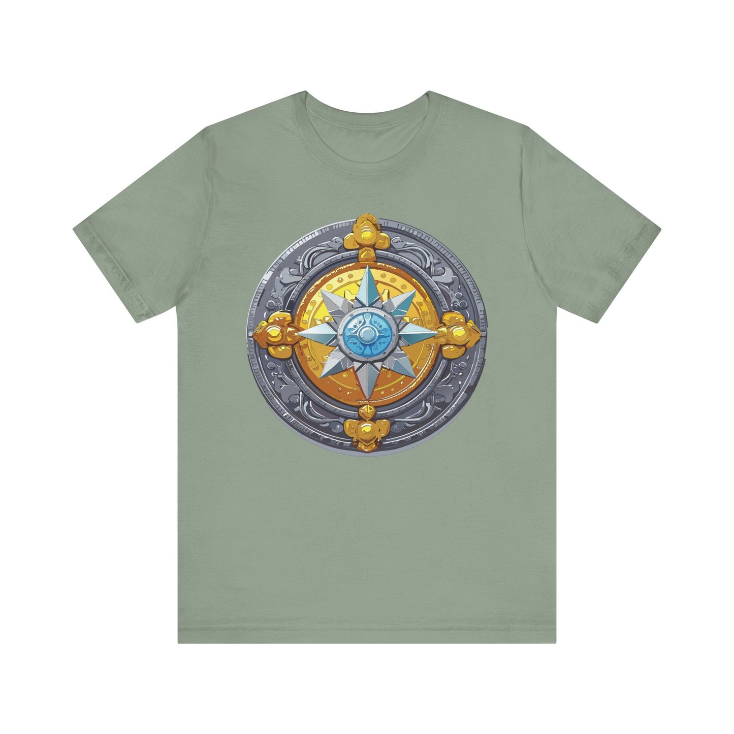 Coin Shirt, Shirt with Coin, Tee Shirt with Gold Coin, Shirt with Antique Coin