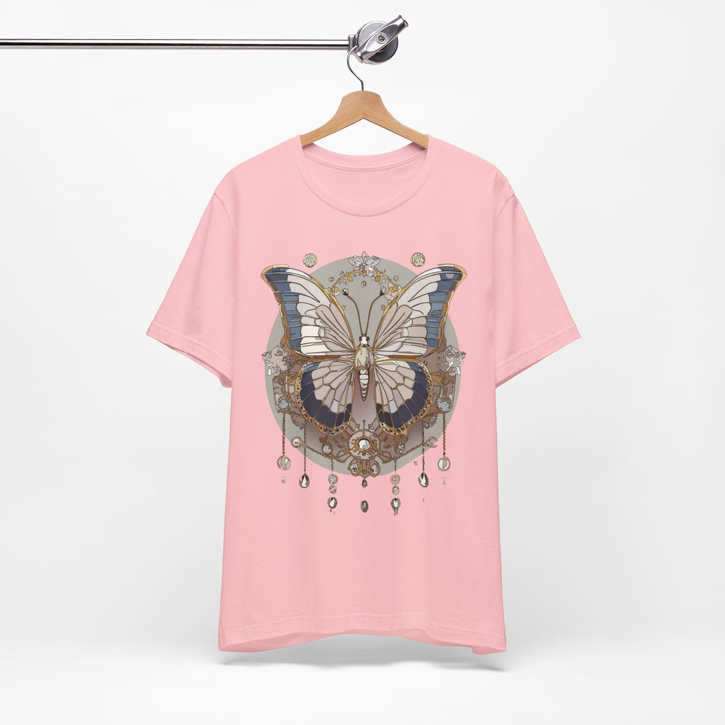 Butterfly Shirt, Shirt with Butterfly, Tee Shirt with Antique Butterfly