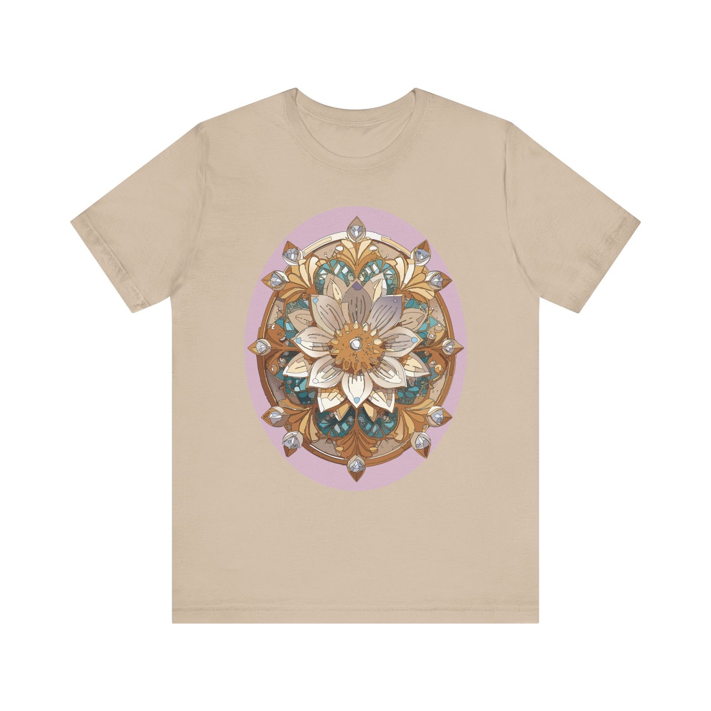 Floral Shirt, Flower Shirt, Tee Shirt with Antique Flower
