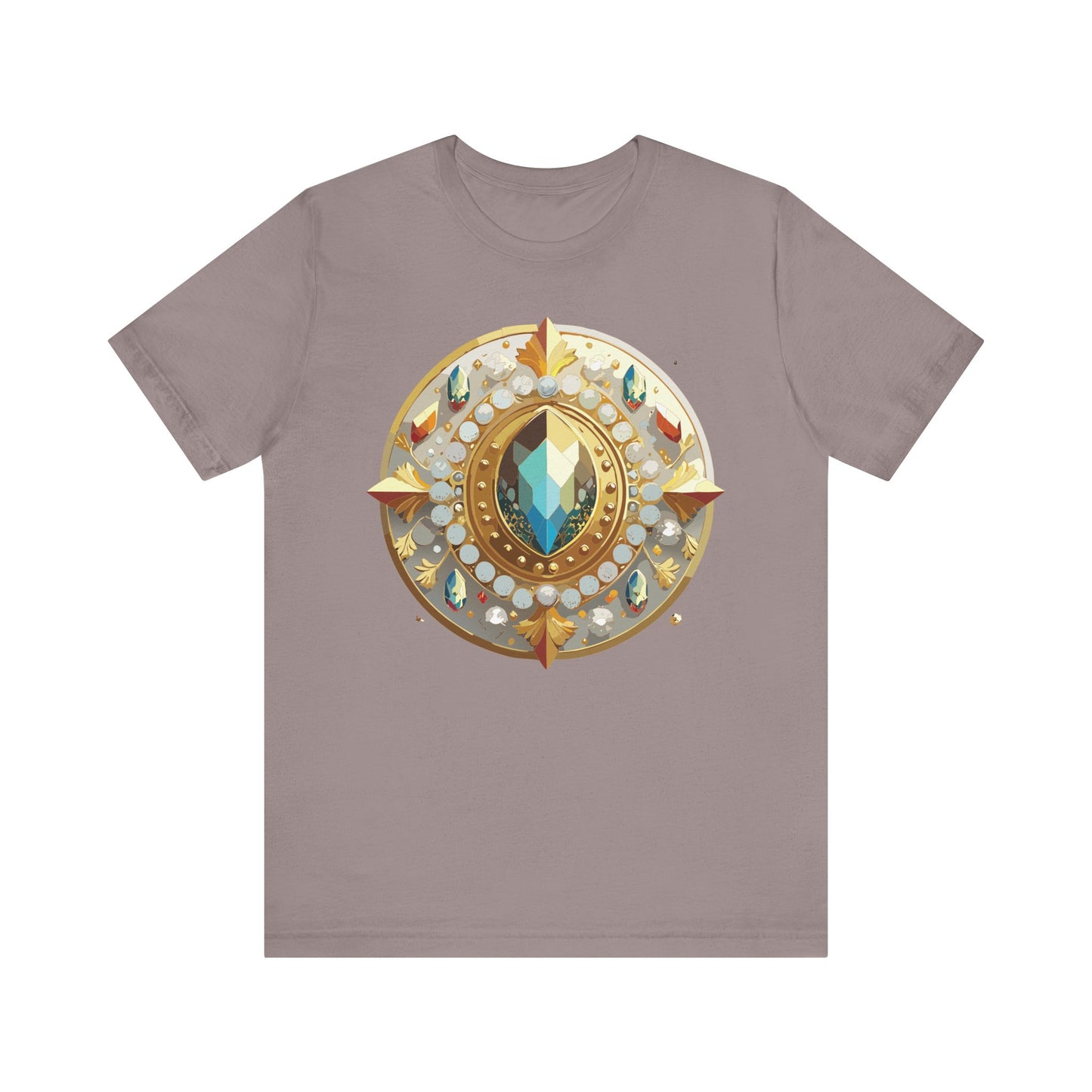 Medallion Shirt, Shirt with Medallion, Tee Shirt with Medal