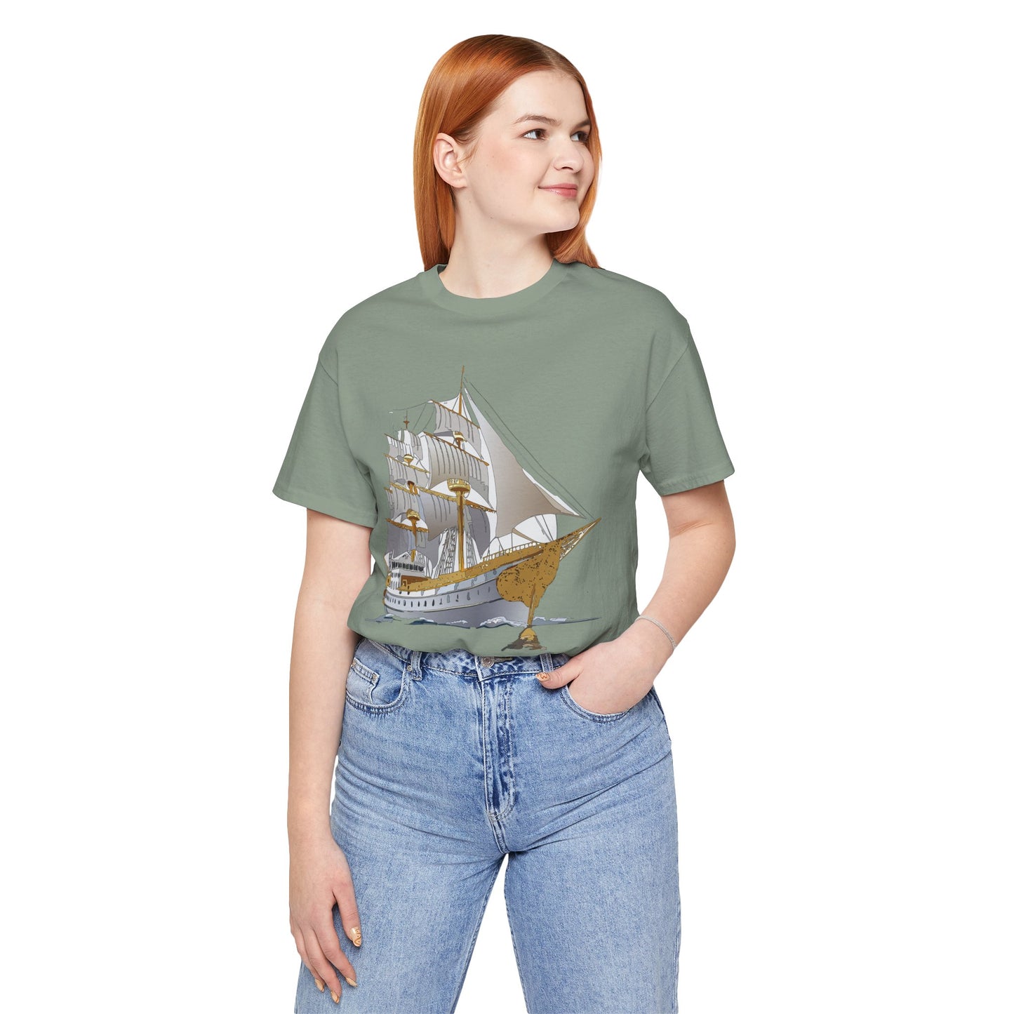 Ship Shirt, Shirt with Ship, Tee shirt with Ship