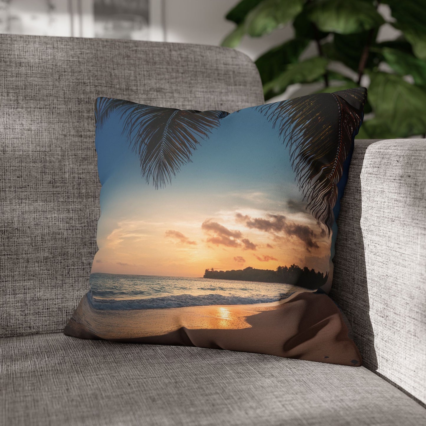 Beach Pillow Case