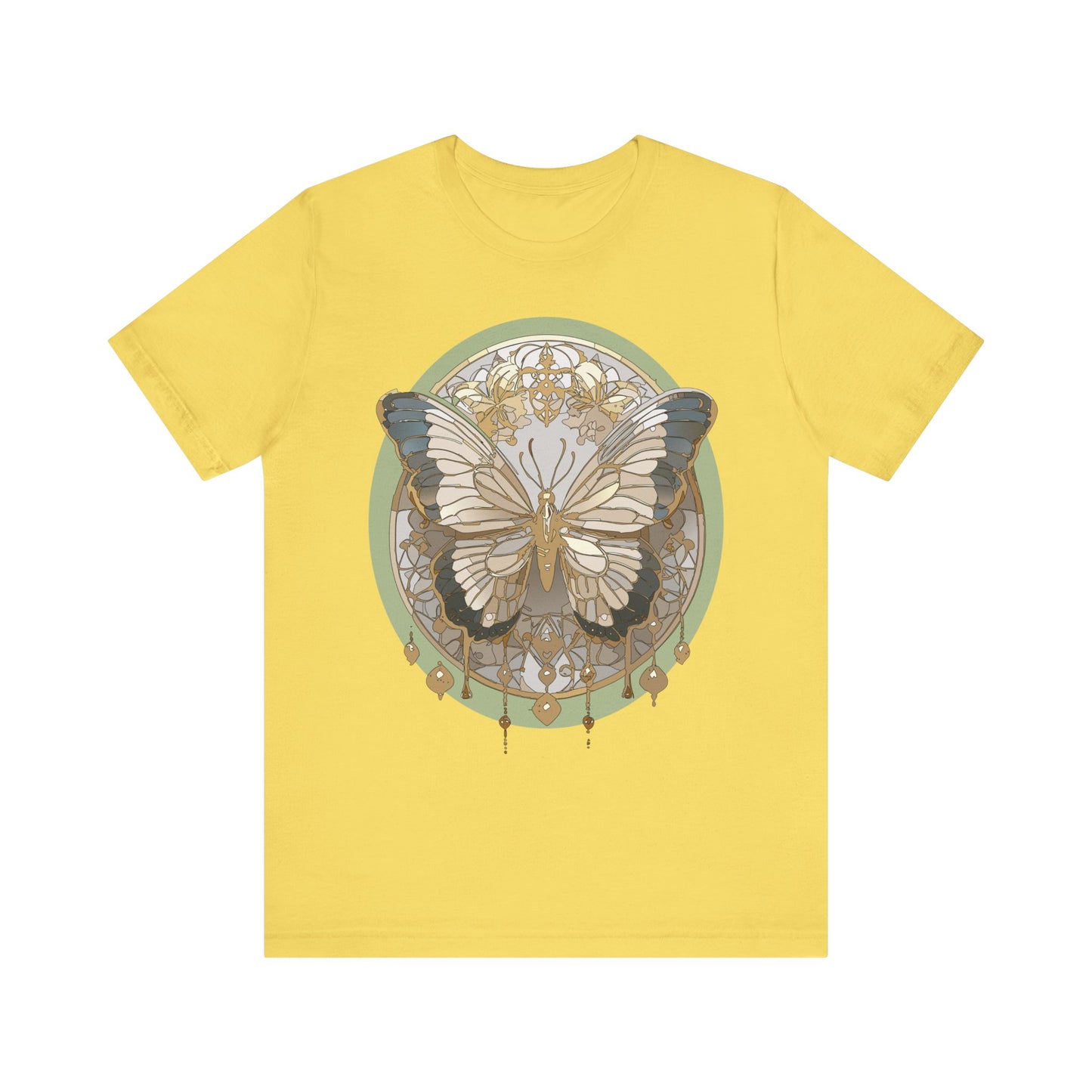 Butterfly Shirt, Shirt with Butterfly, Tee Shirt with Antique Butterfly