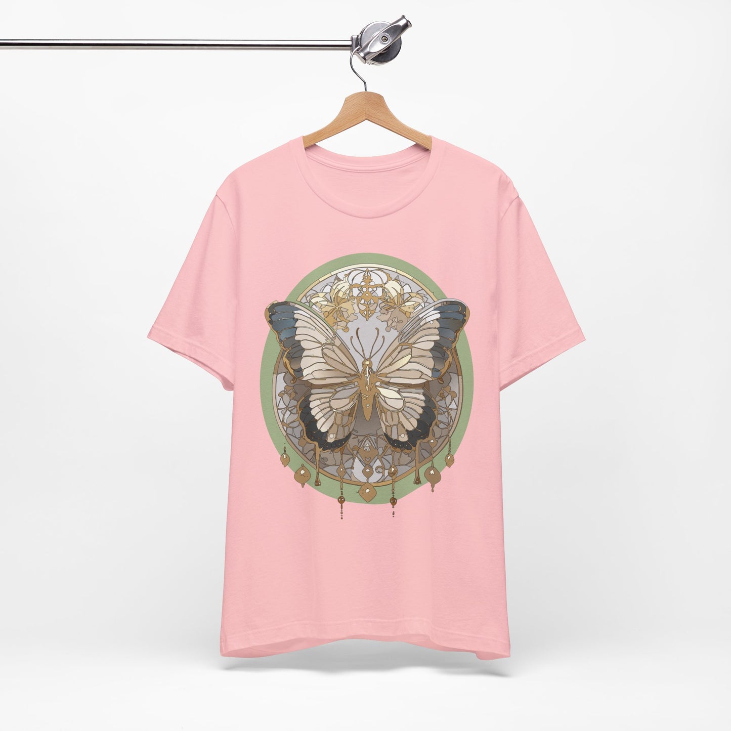 Butterfly Shirt, Shirt with Butterfly, Tee Shirt with Antique Butterfly