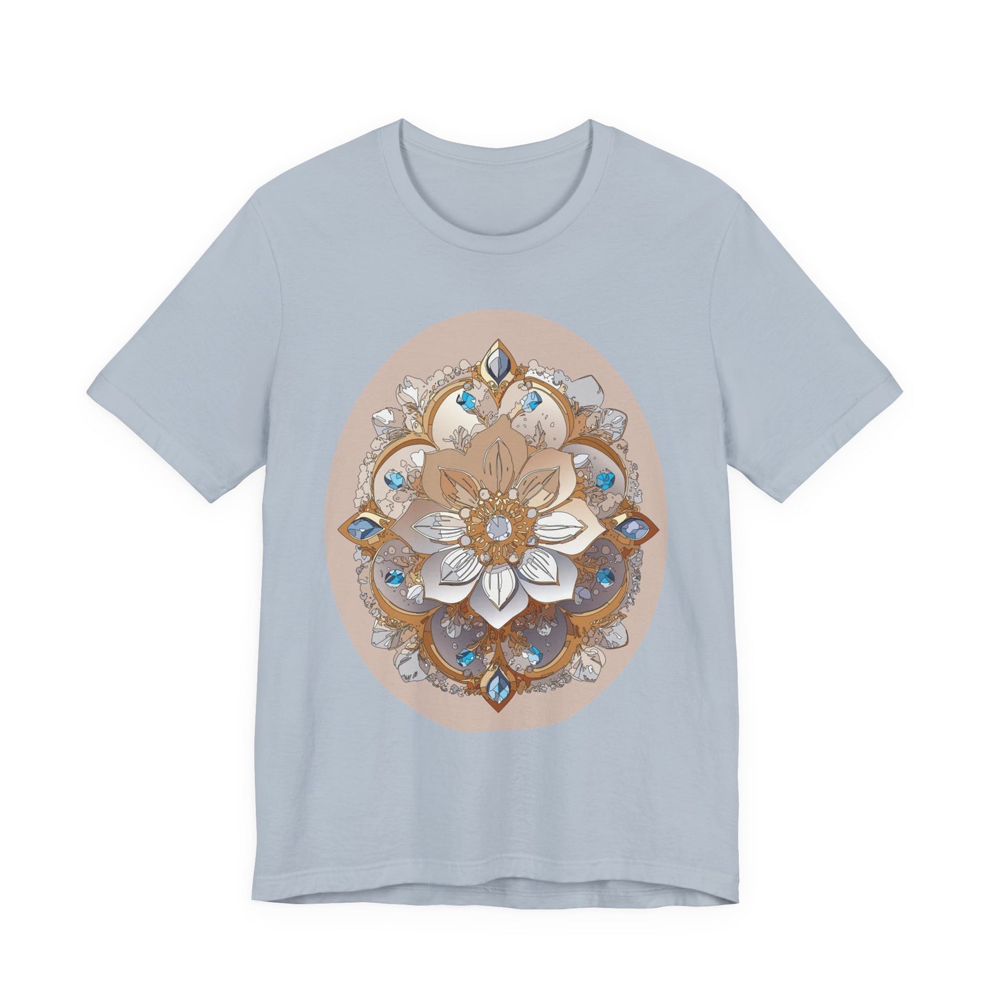 Floral Shirt, Flower Shirt, Tee Shirt with Antique Flower