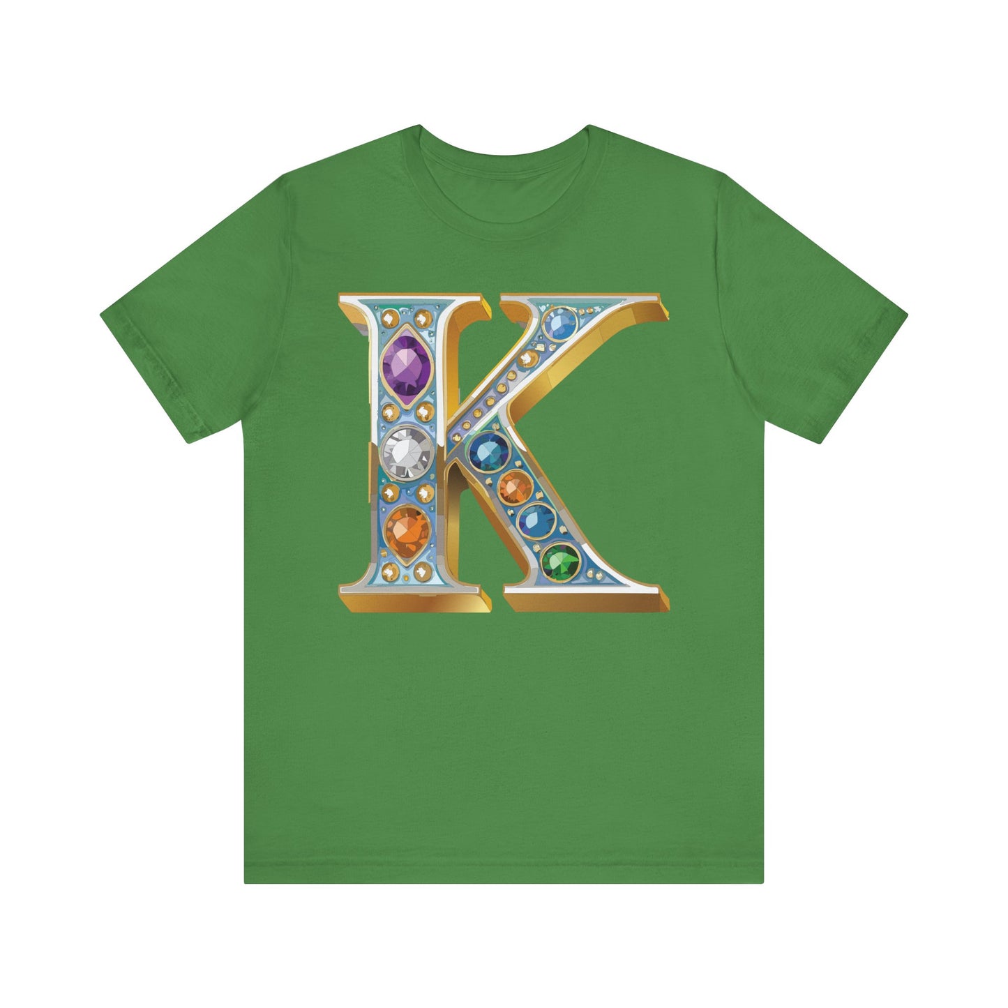 Letter Shirt, Shirt with Letters, Tee Shirt with Gold Letter, Shirt with Antique Letters