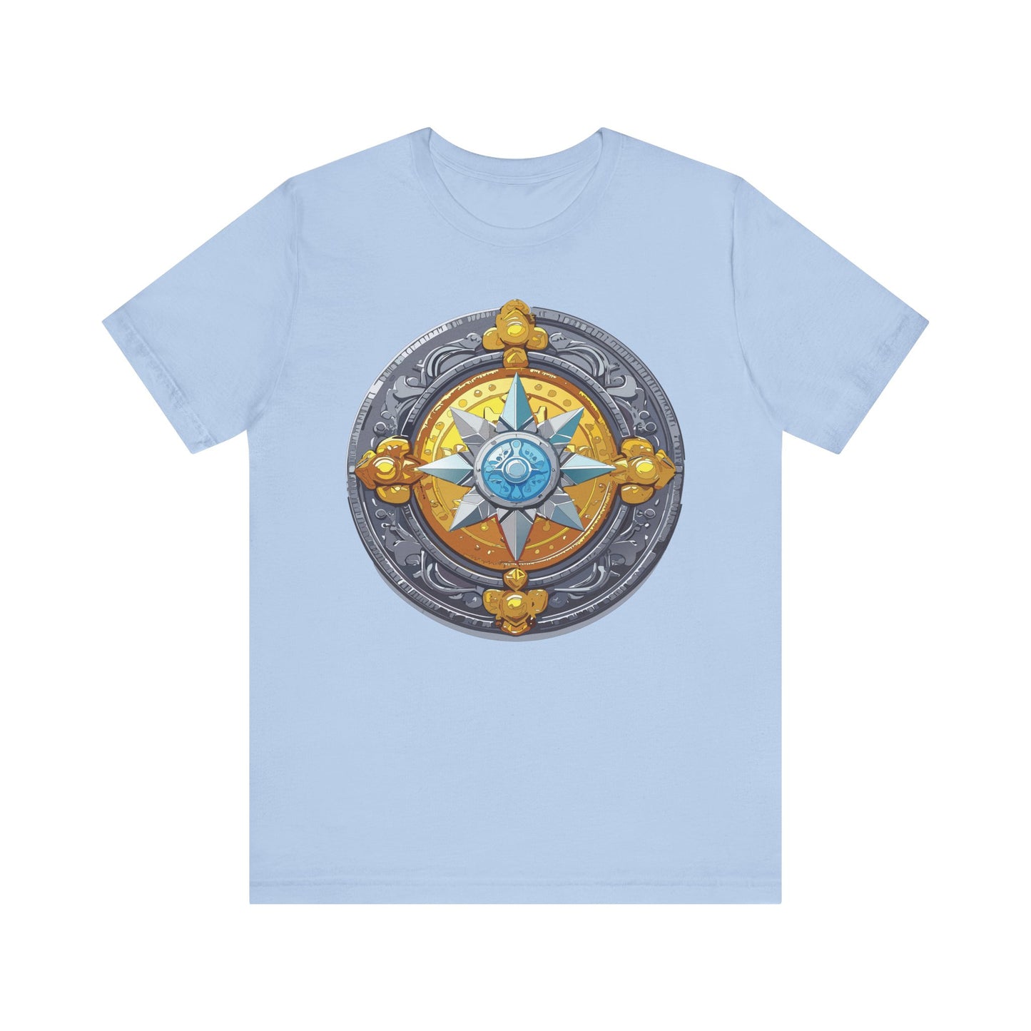 Coin Shirt, Shirt with Coin, Tee Shirt with Gold Coin, Shirt with Antique Coin