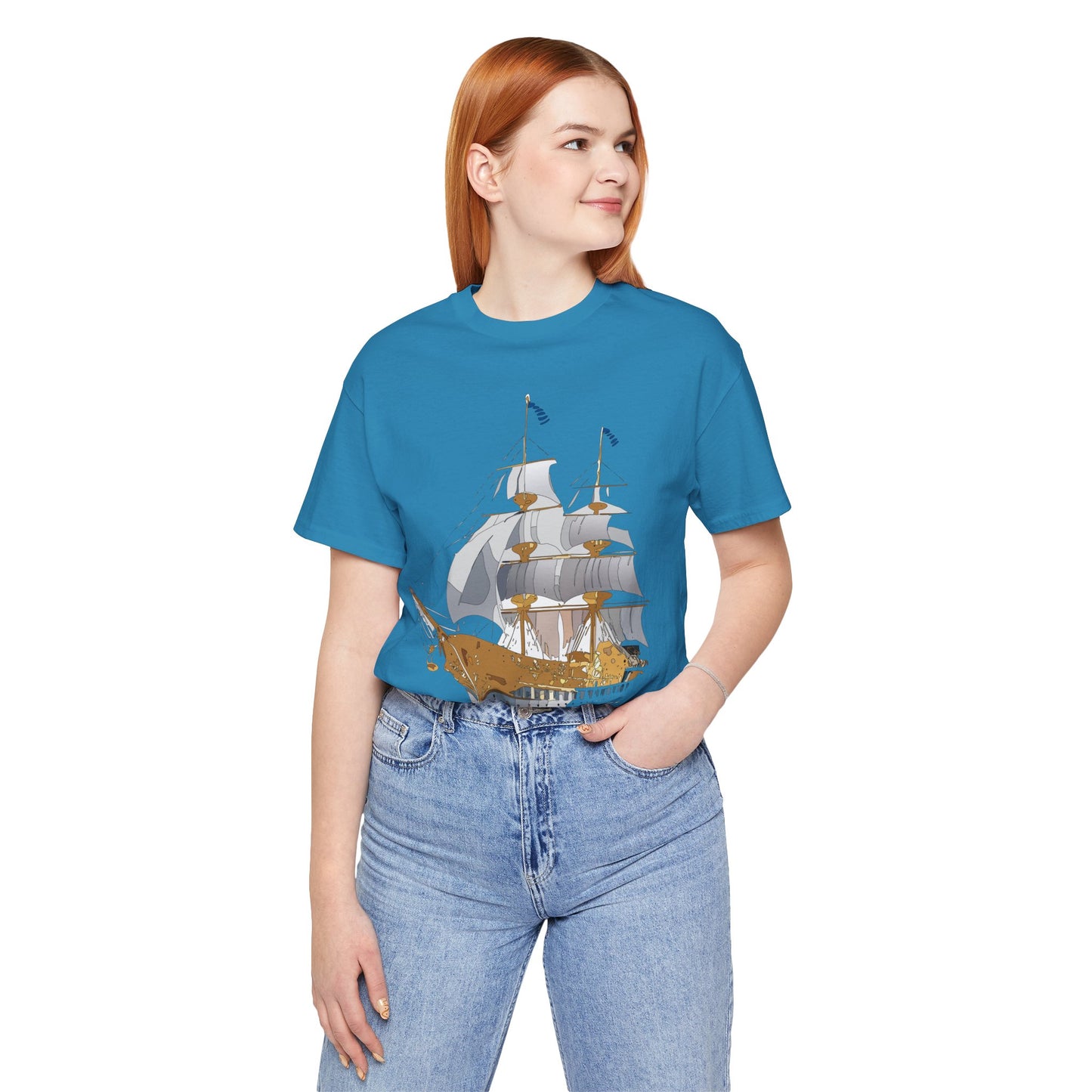 Ship Shirt, Shirt with Ship, Tee shirt with Ship