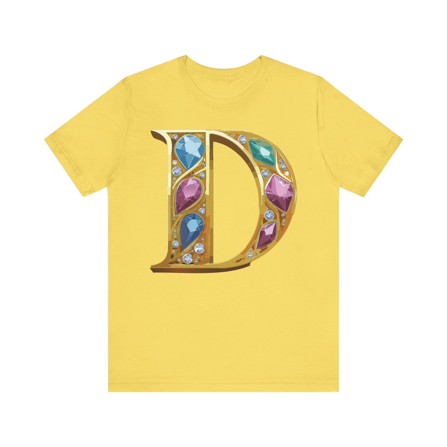 Letter Shirt, Shirt with Letters, Tee Shirt with Gold Letter, Shirt with Antique Letters