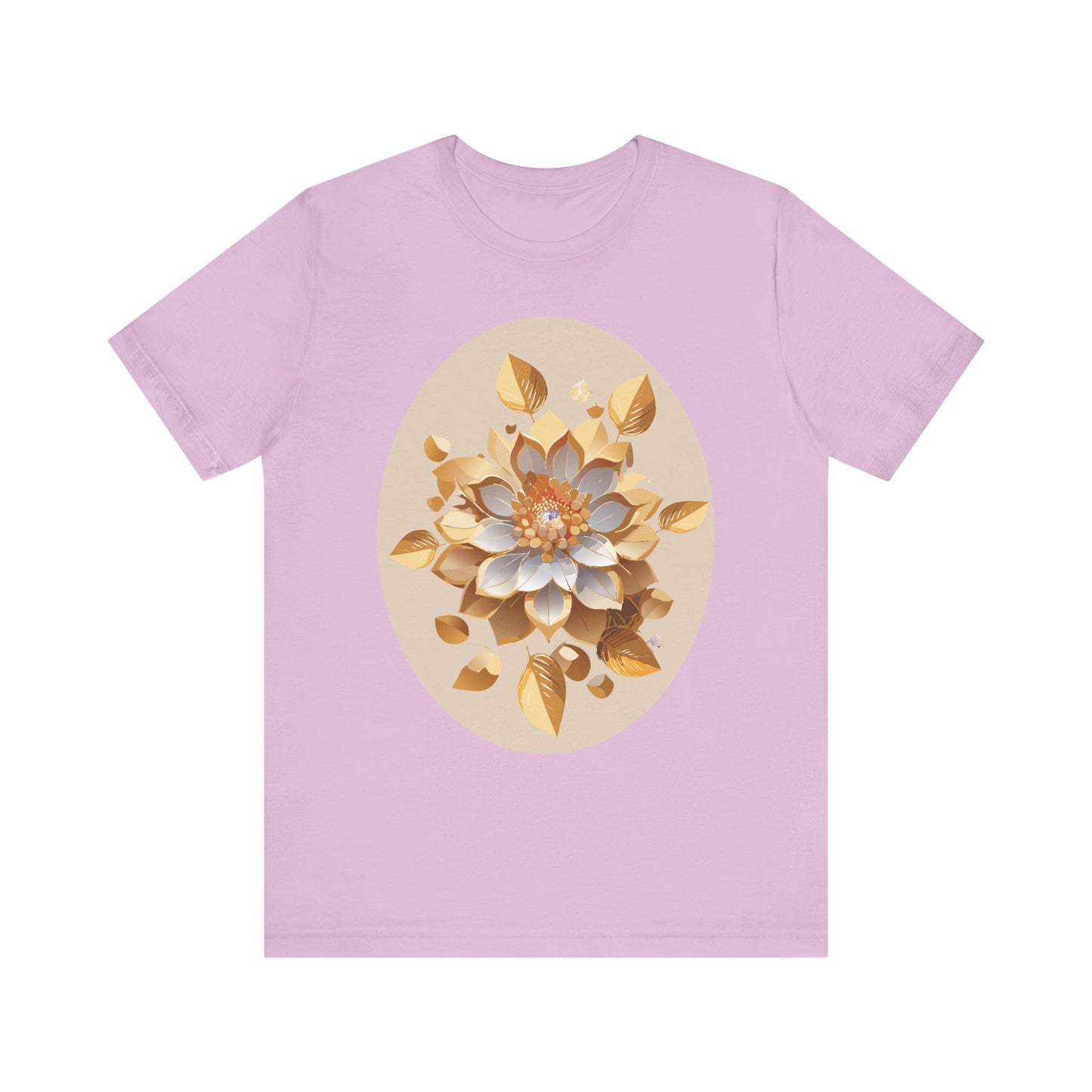 Floral Shirt, Flower Shirt, Tee Shirt with Antique Flower