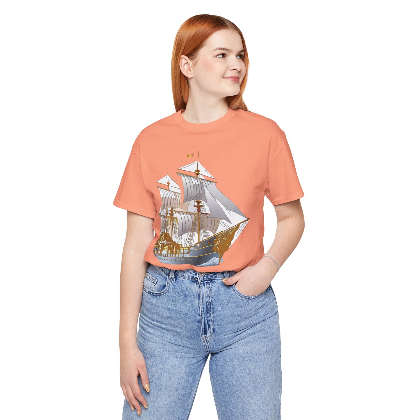 Ship Shirt, Shirt with Ship, Tee shirt with Ship
