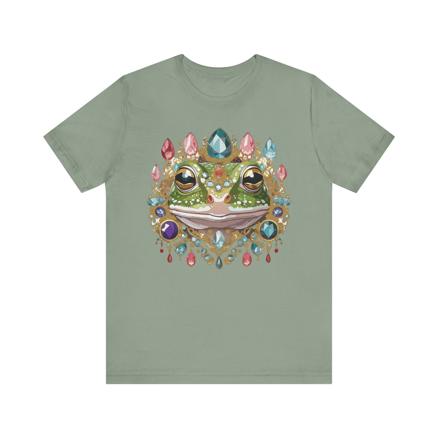 Animal Shirt, Shirt with Animal, Tee Shirt with Gold Animal Medal, Shirt with Antique Animal Medallion