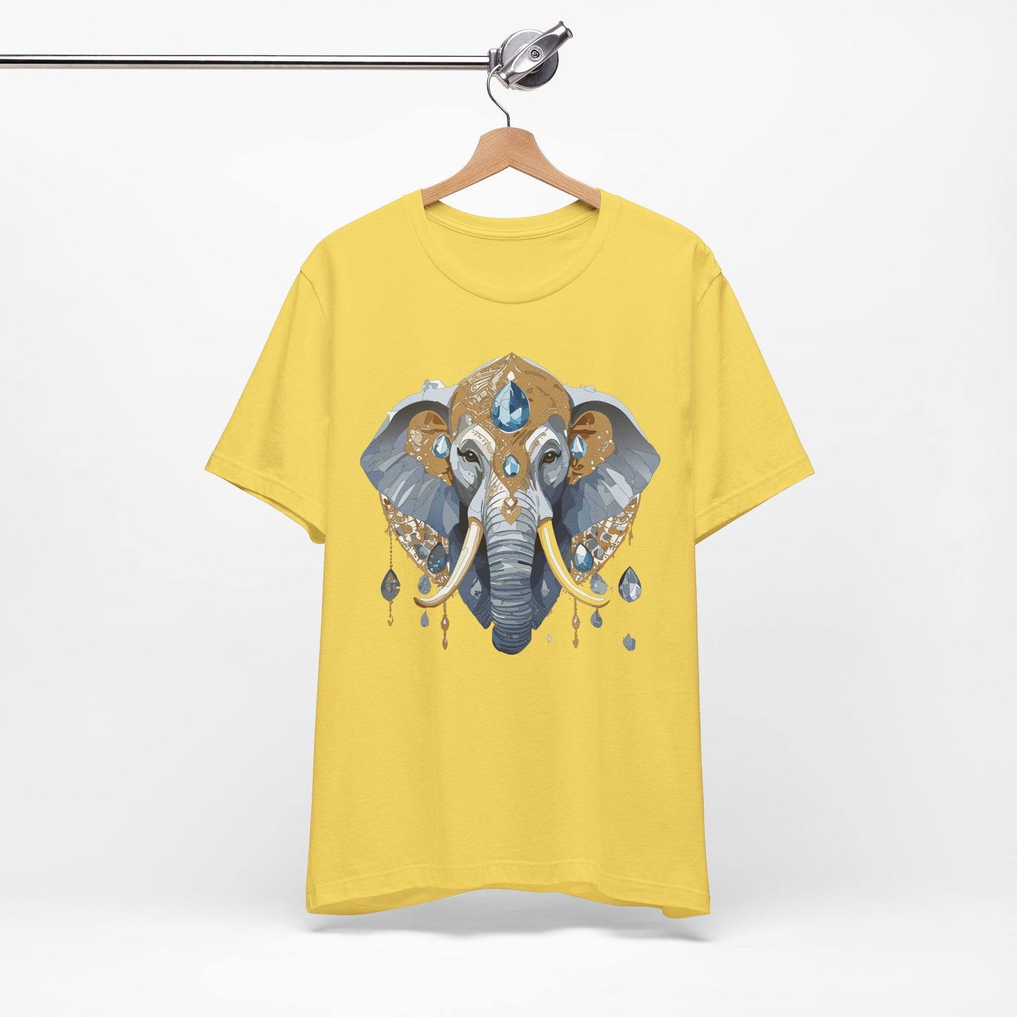 Animal Shirt, Shirt with Animal, Tee Shirt with Gold Animal Medal, Shirt with Antique Animal Medallion