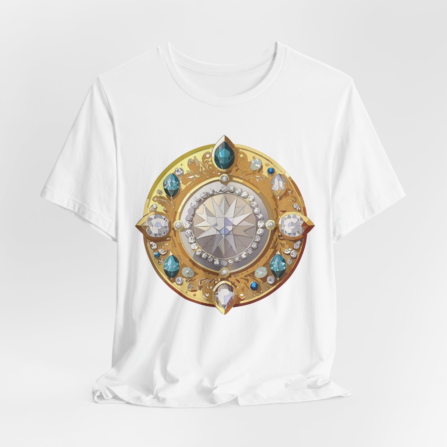 Medallion Shirt, Shirt with Medallion, Tee Shirt with Medal