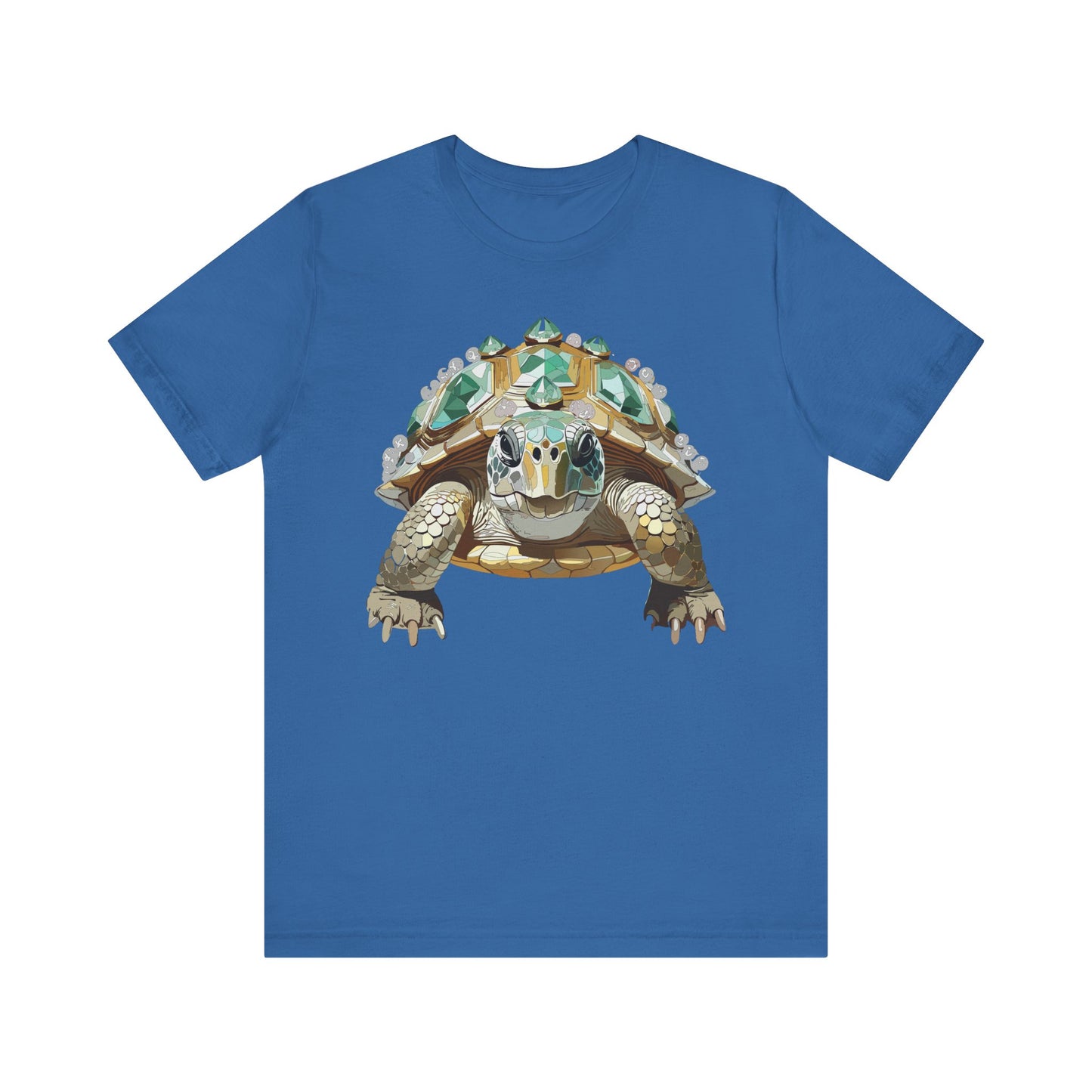 Animal Shirt, Shirt with Animal, Tee Shirt with Gold Animal Medal, Shirt with Antique Animal Medallion