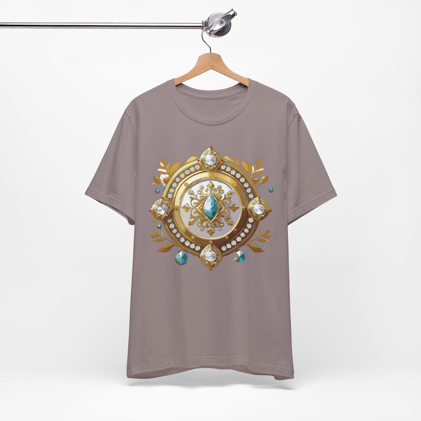 Medallion Shirt, Shirt with Medallion, Tee Shirt with Medal