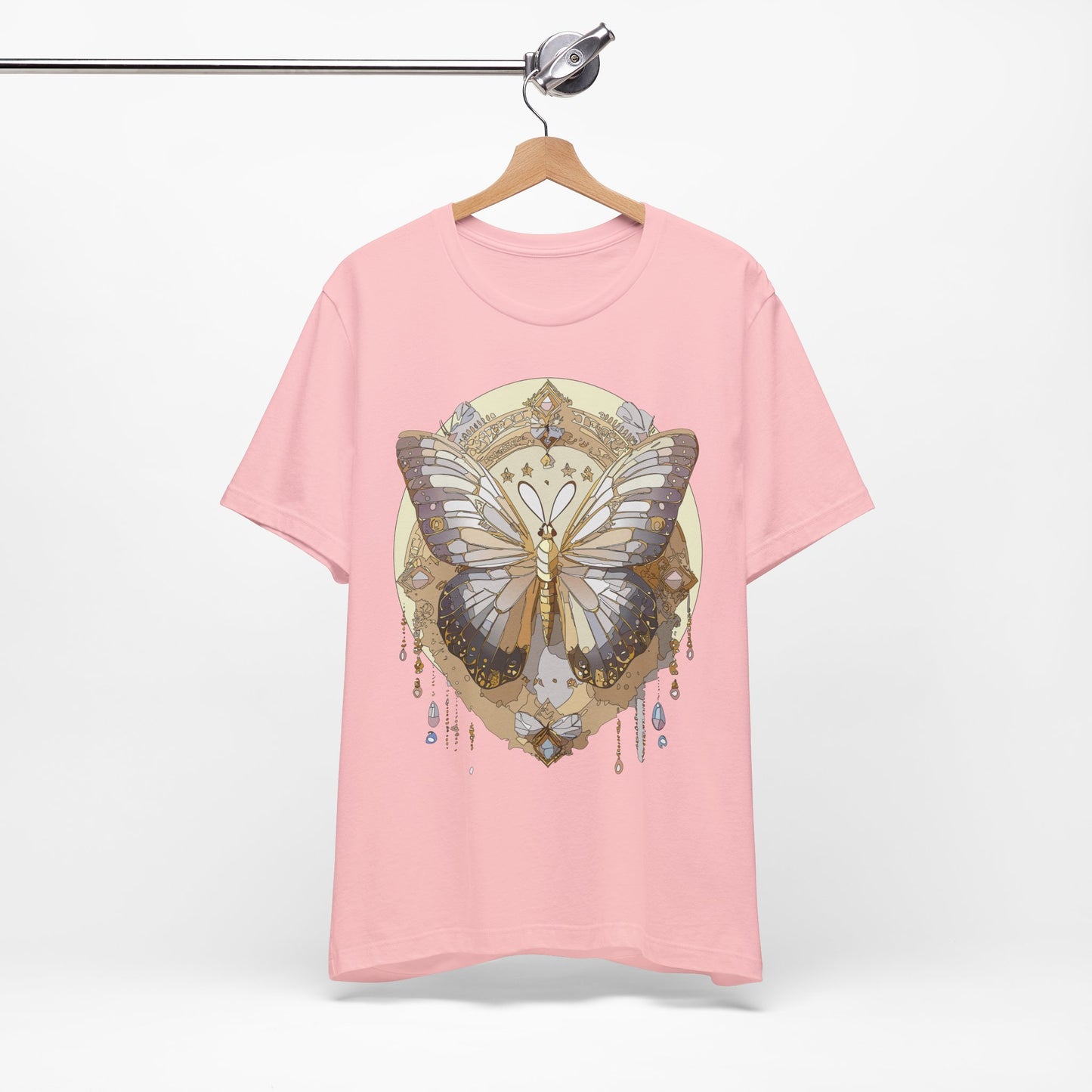 Butterfly Shirt, Shirt with Butterfly, Tee Shirt with Antique Butterfly