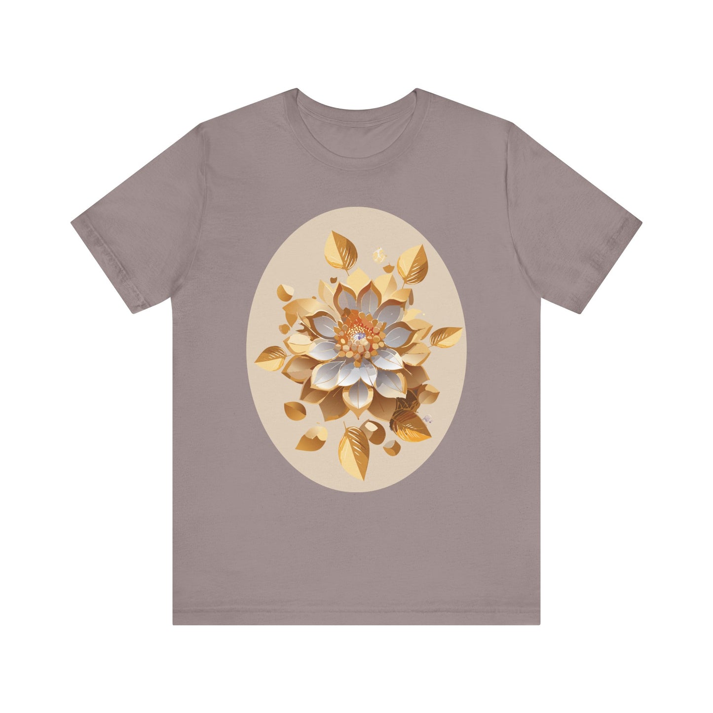 Floral Shirt, Flower Shirt, Tee Shirt with Antique Flower