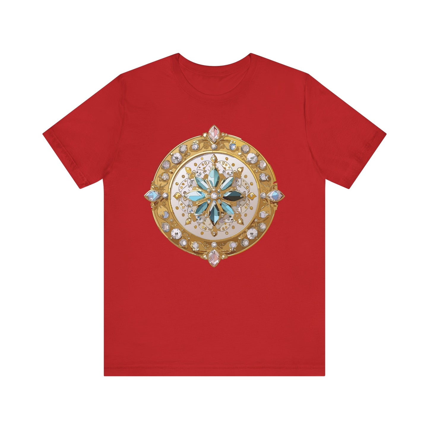 Medallion Shirt, Shirt with Medallion, Tee Shirt with Medal