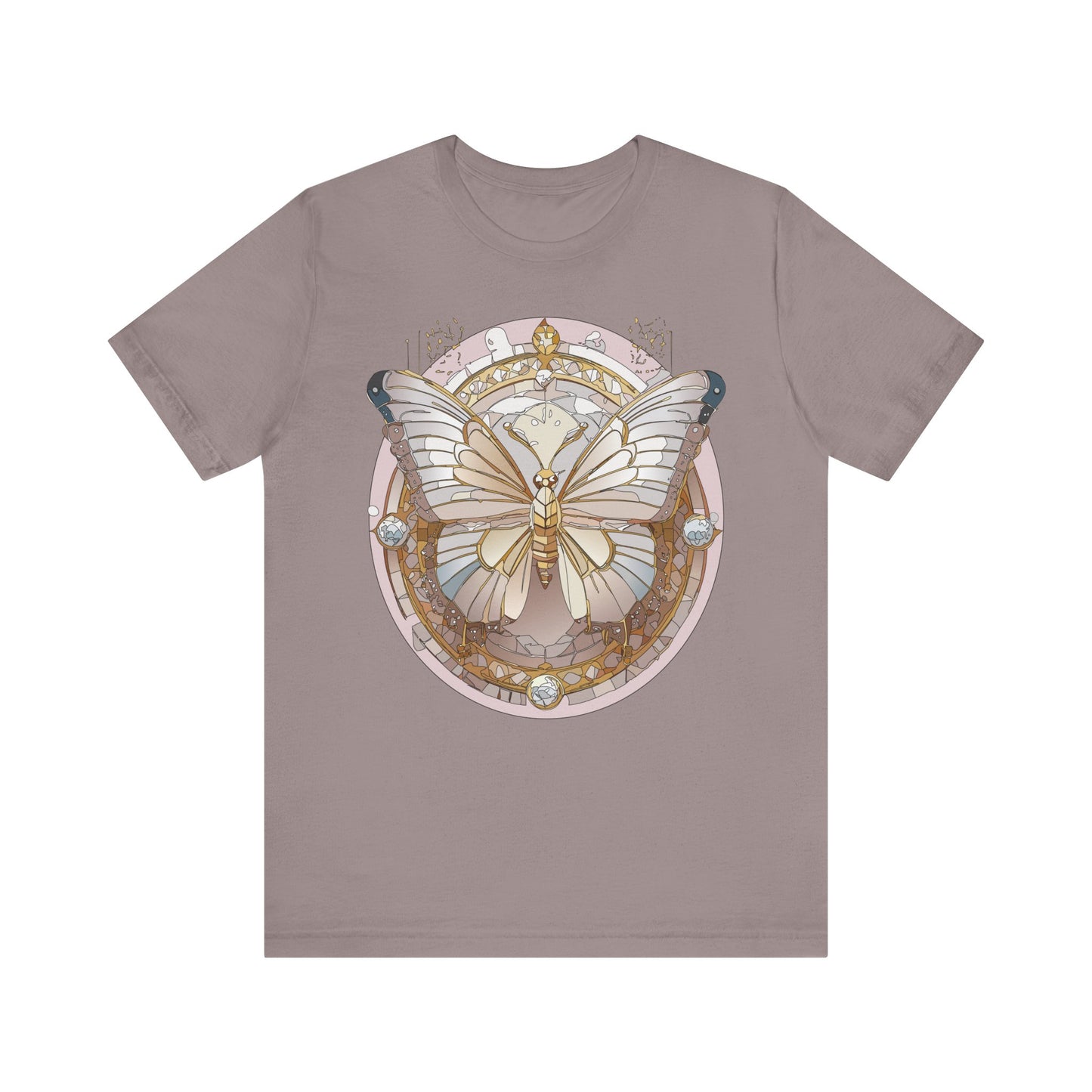 Butterfly Shirt, Shirt with Butterfly, Tee Shirt with Antique Butterfly