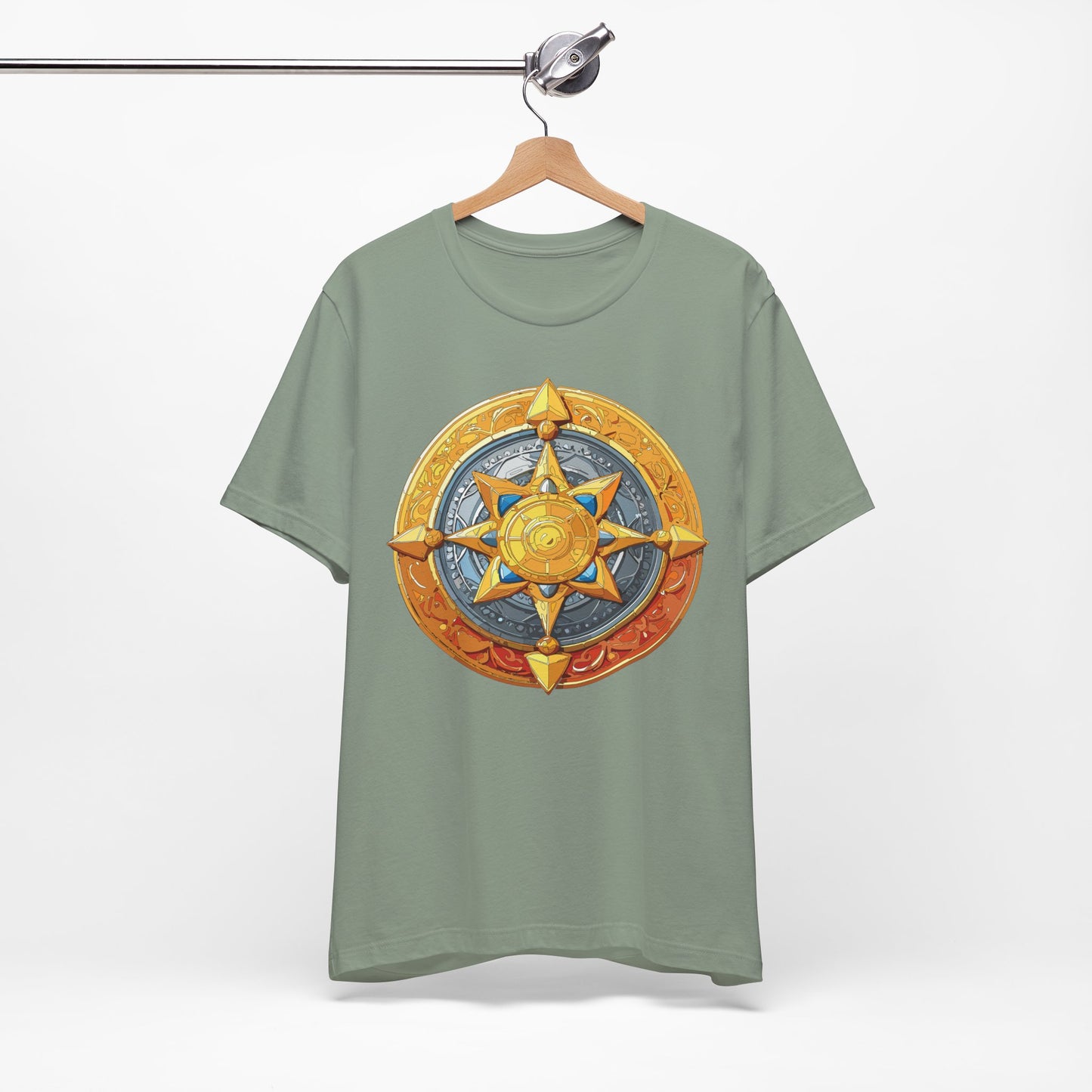 Coin Shirt, Shirt with Coin, Tee Shirt with Gold Coin, Shirt with Antique Coin