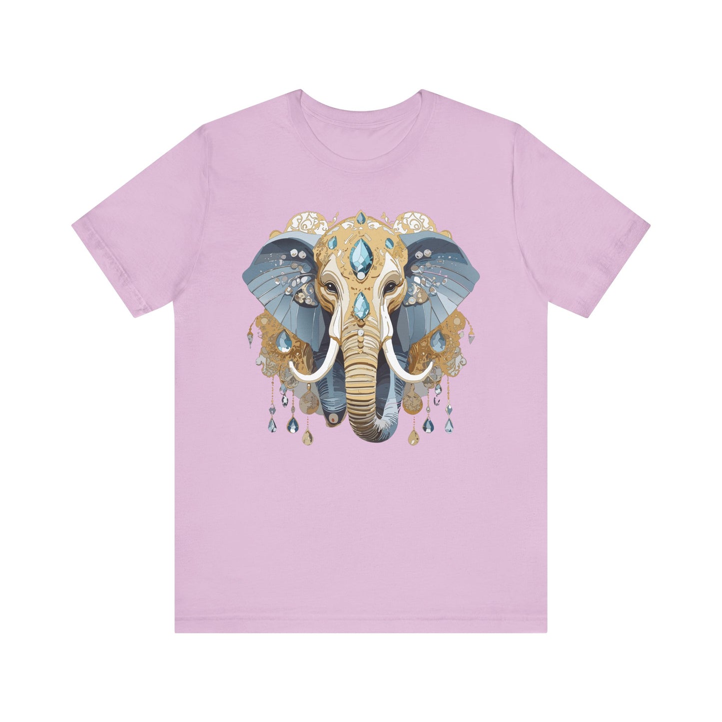 Animal Shirt, Shirt with Animal, Tee Shirt with Gold Animal Medal, Shirt with Antique Animal Medallion