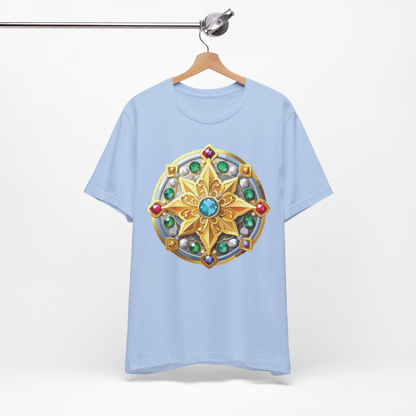 Medallion Shirt, Shirt with Medallion, Tee Shirt with Medal