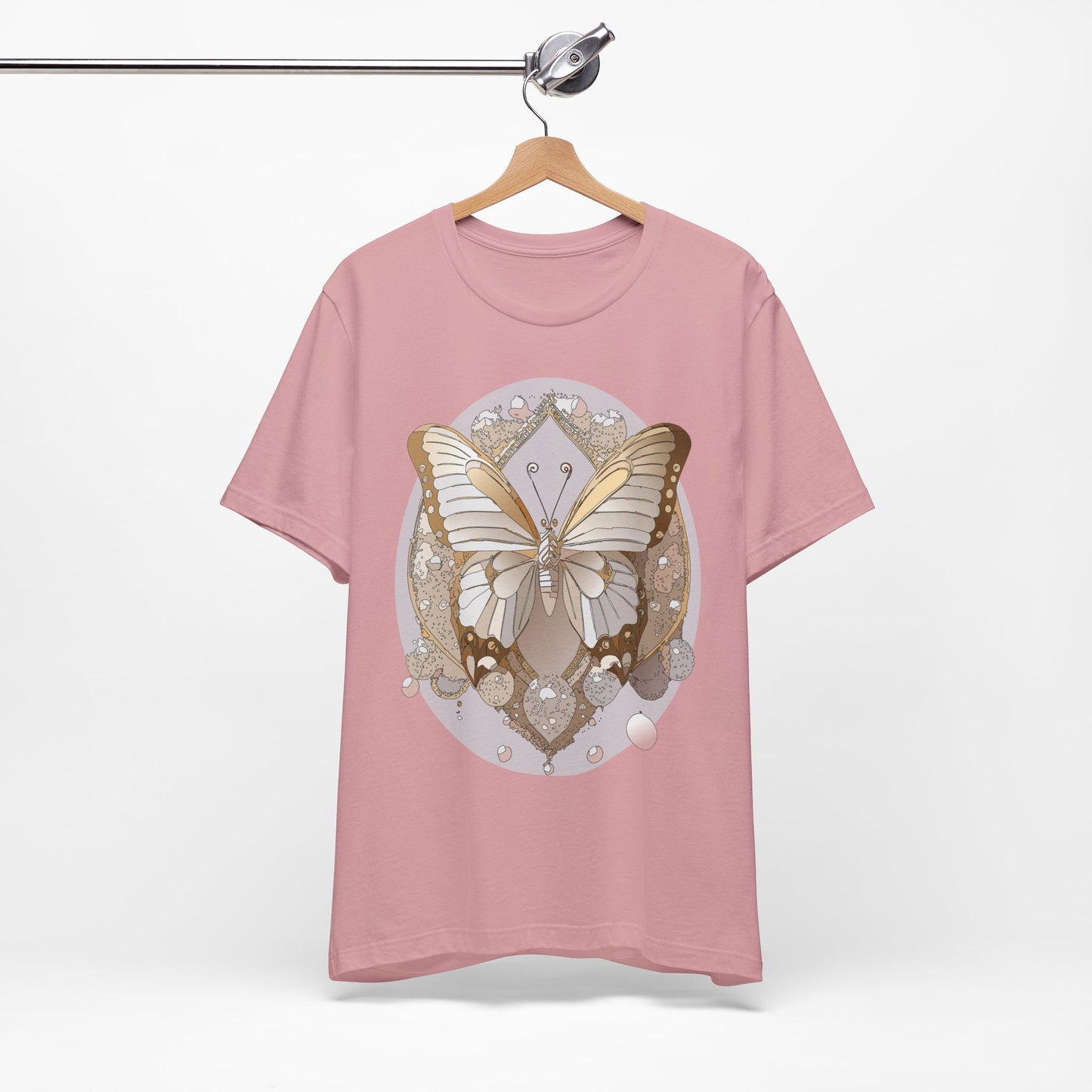 Butterfly Shirt, Shirt with Butterfly, Tee Shirt with Antique Butterfly