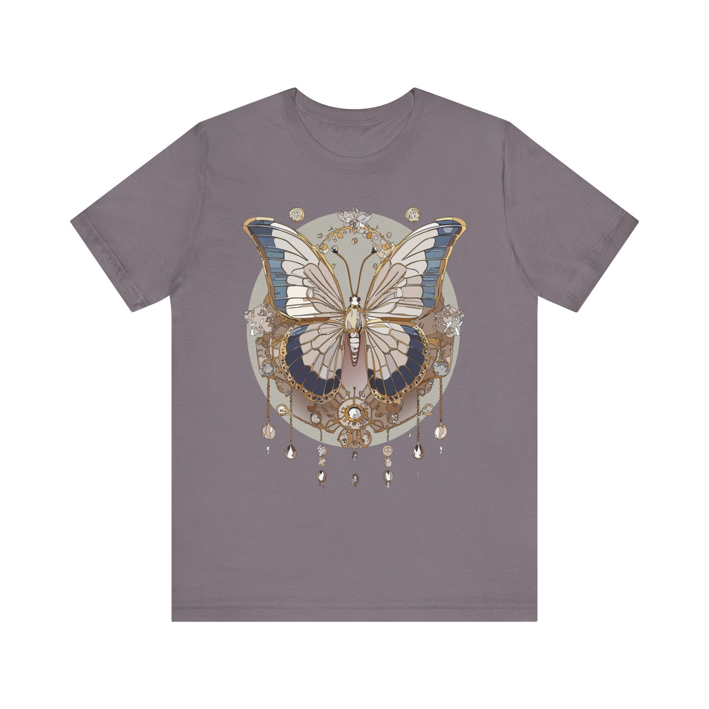 Butterfly Shirt, Shirt with Butterfly, Tee Shirt with Antique Butterfly