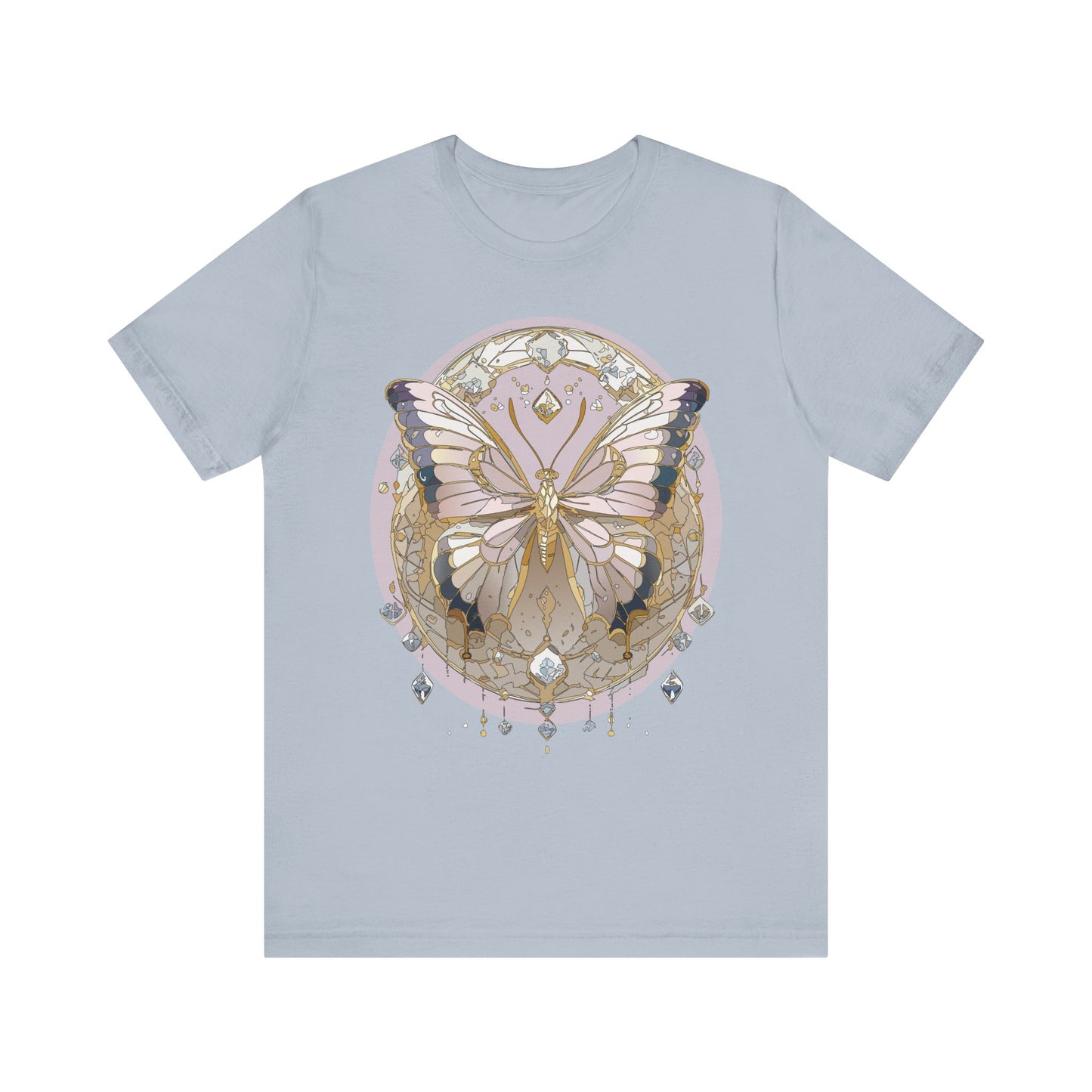 Butterfly Shirt, Shirt with Butterfly, Tee Shirt with Antique Butterfly