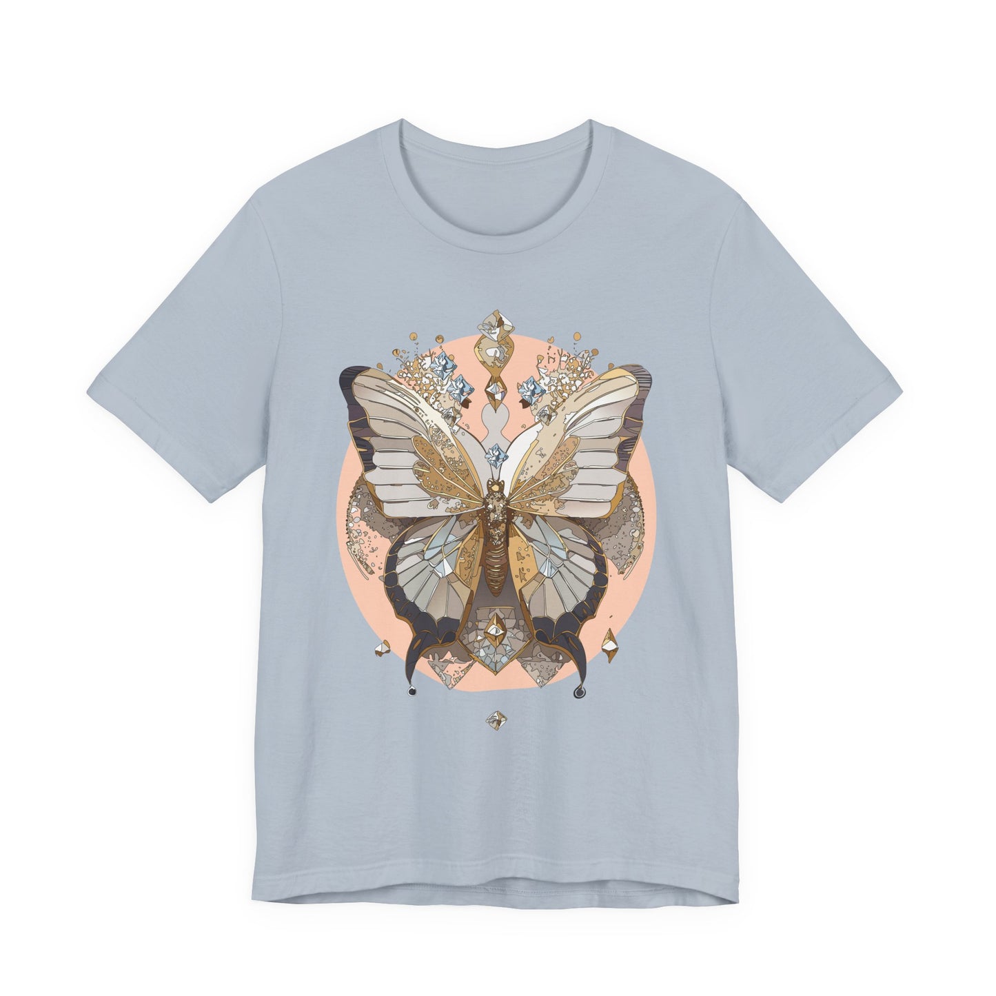 Butterfly Shirt, Shirt with Butterfly, Tee Shirt with Antique Butterfly