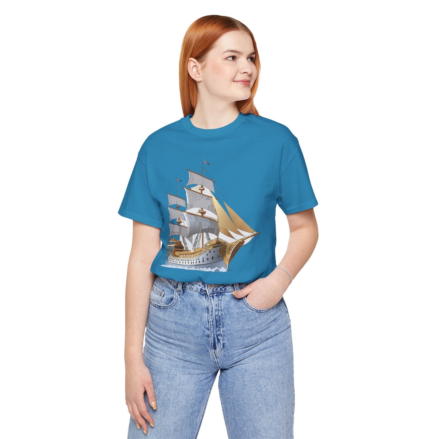 Ship Shirt, Shirt with Ship, Tee shirt with Ship