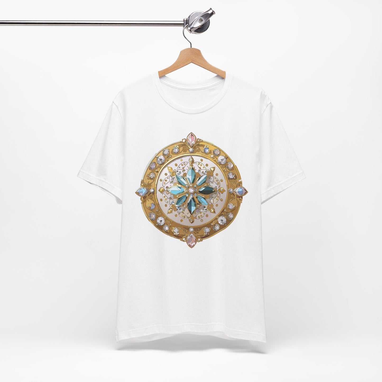 Medallion Shirt, Shirt with Medallion, Tee Shirt with Medal