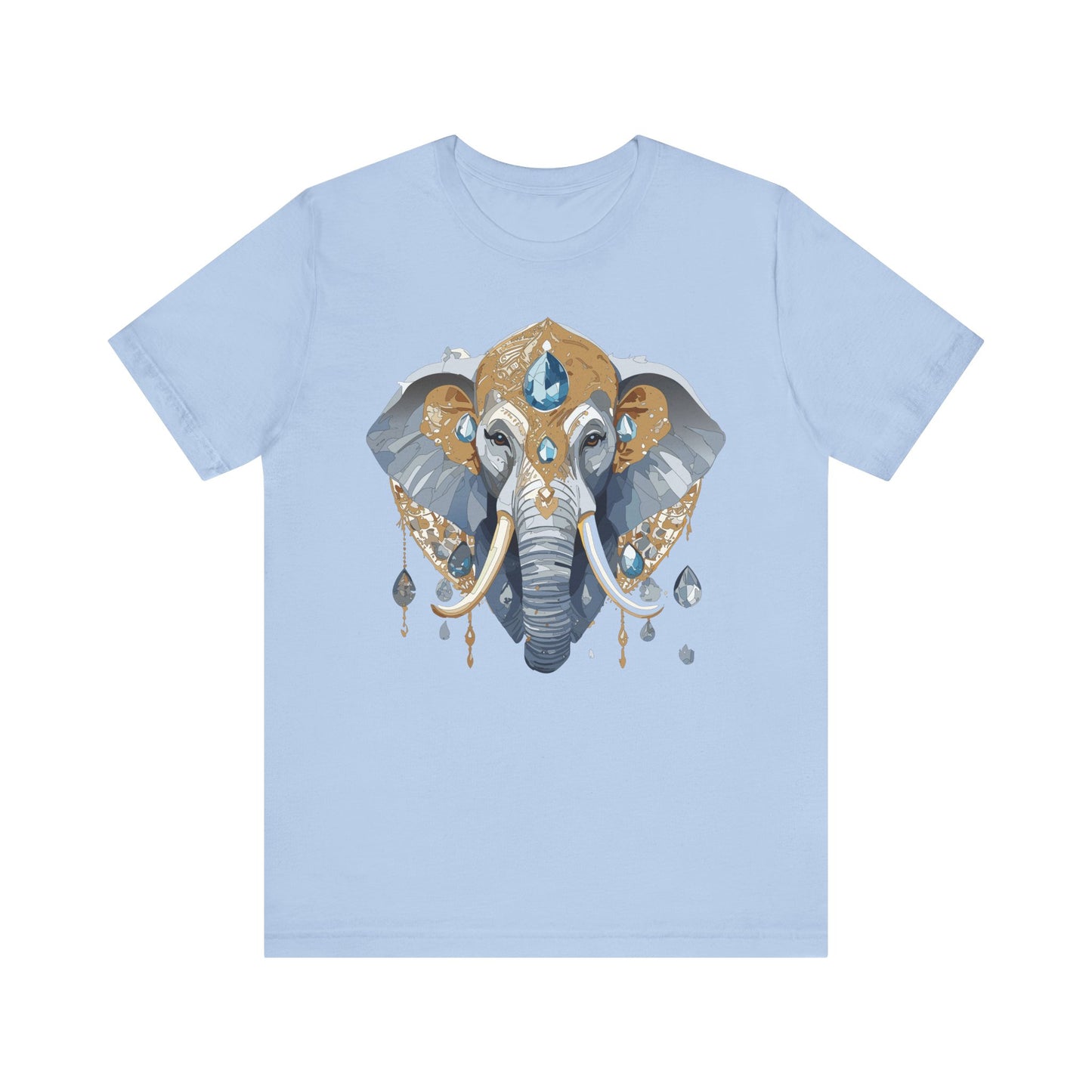 Animal Shirt, Shirt with Animal, Tee Shirt with Gold Animal Medal, Shirt with Antique Animal Medallion