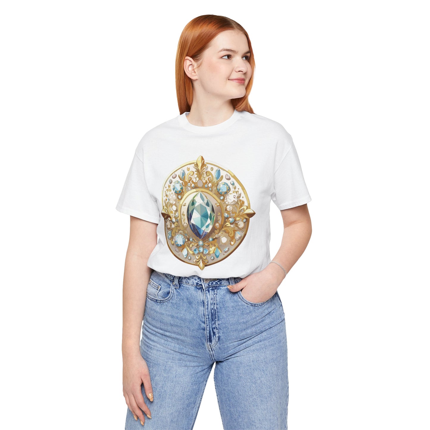 Medallion Shirt, Shirt with Medallion, Tee Shirt with Medal