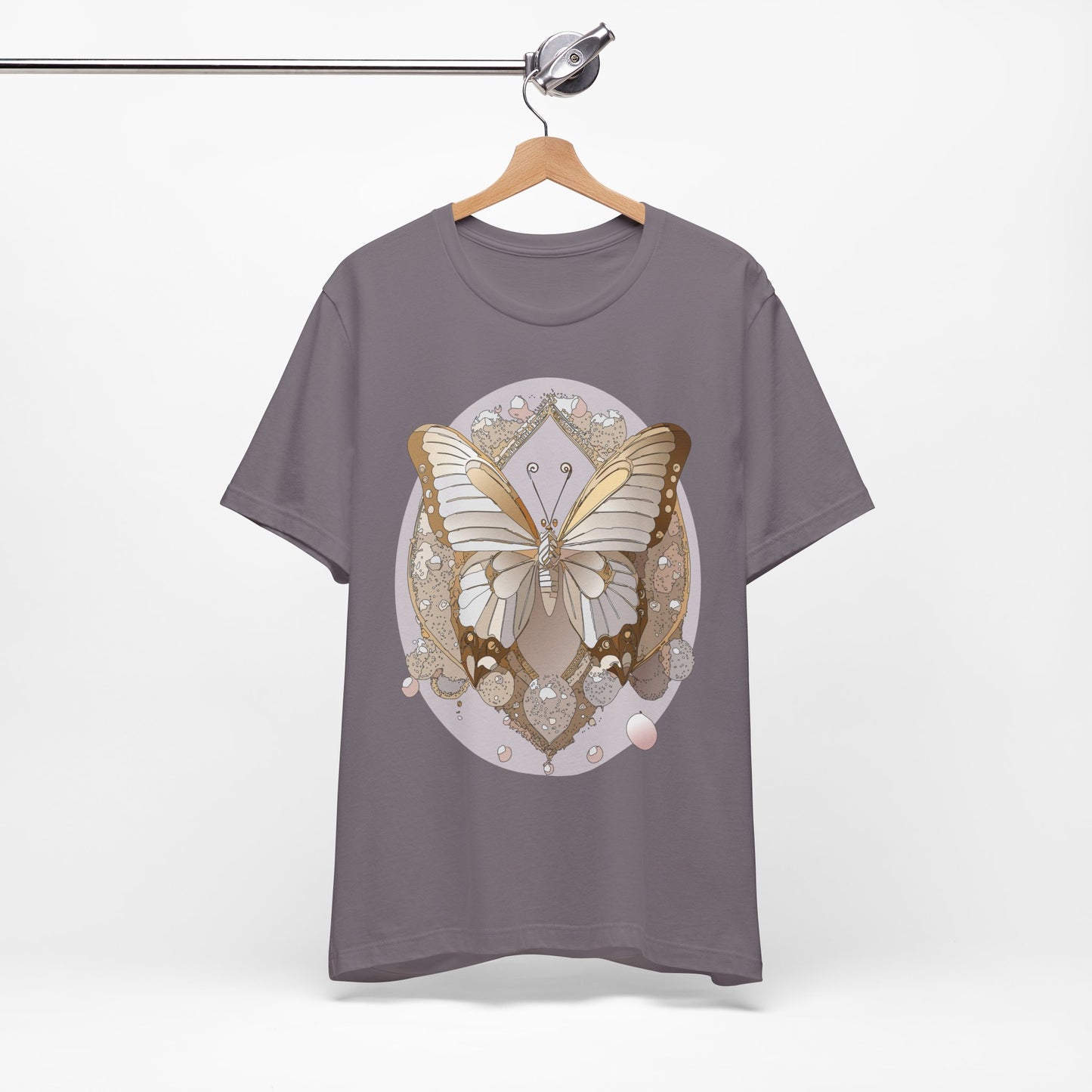 Butterfly Shirt, Shirt with Butterfly, Tee Shirt with Antique Butterfly