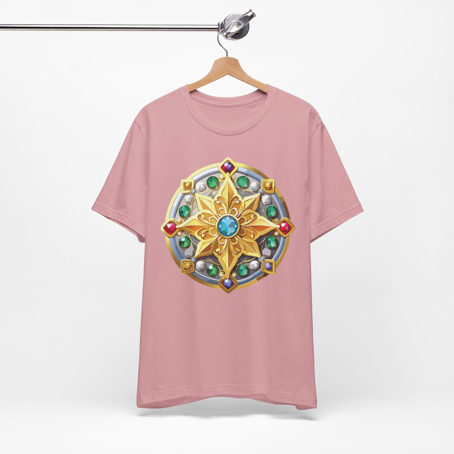 Medallion Shirt, Shirt with Medallion, Tee Shirt with Medal