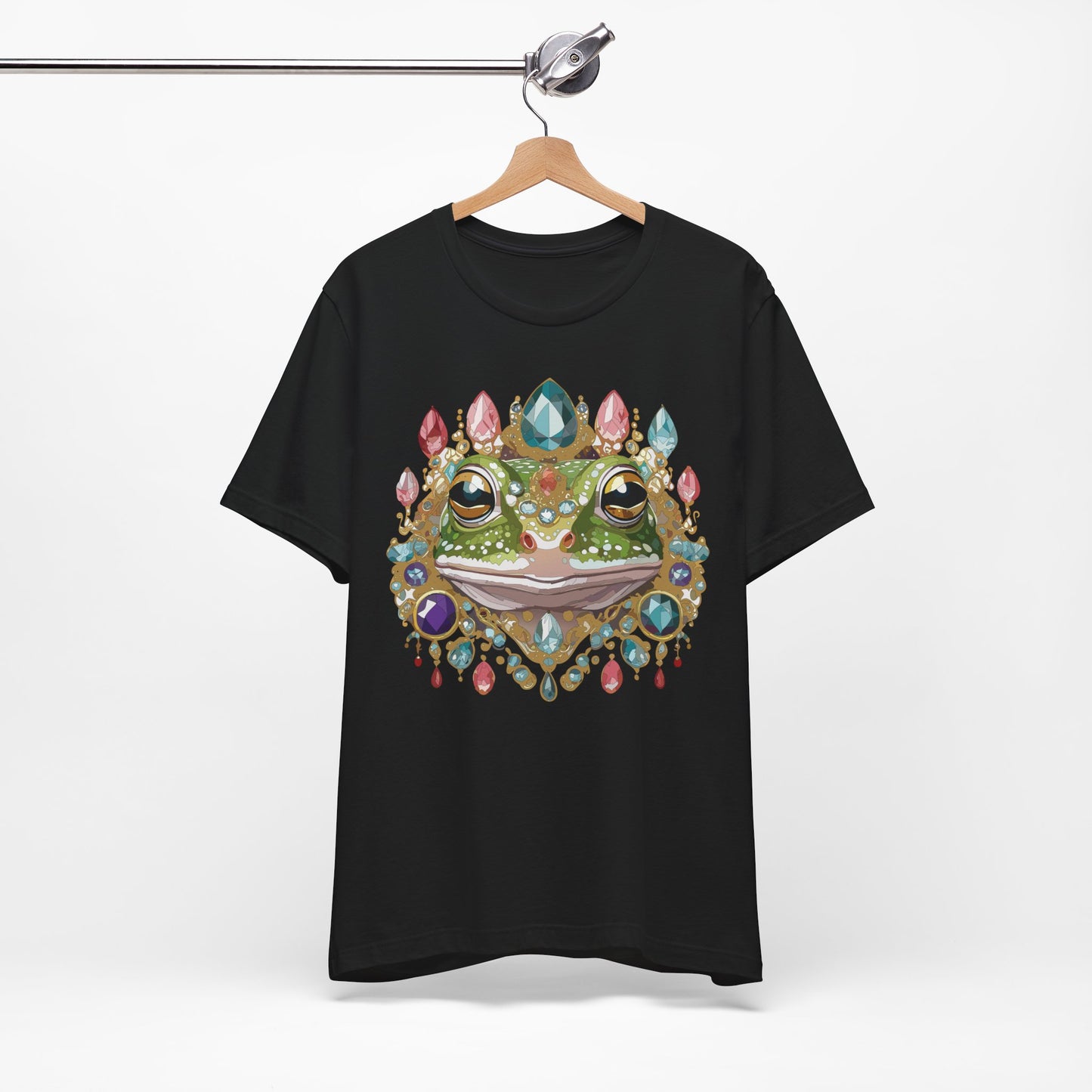 Animal Shirt, Shirt with Animal, Tee Shirt with Gold Animal Medal, Shirt with Antique Animal Medallion