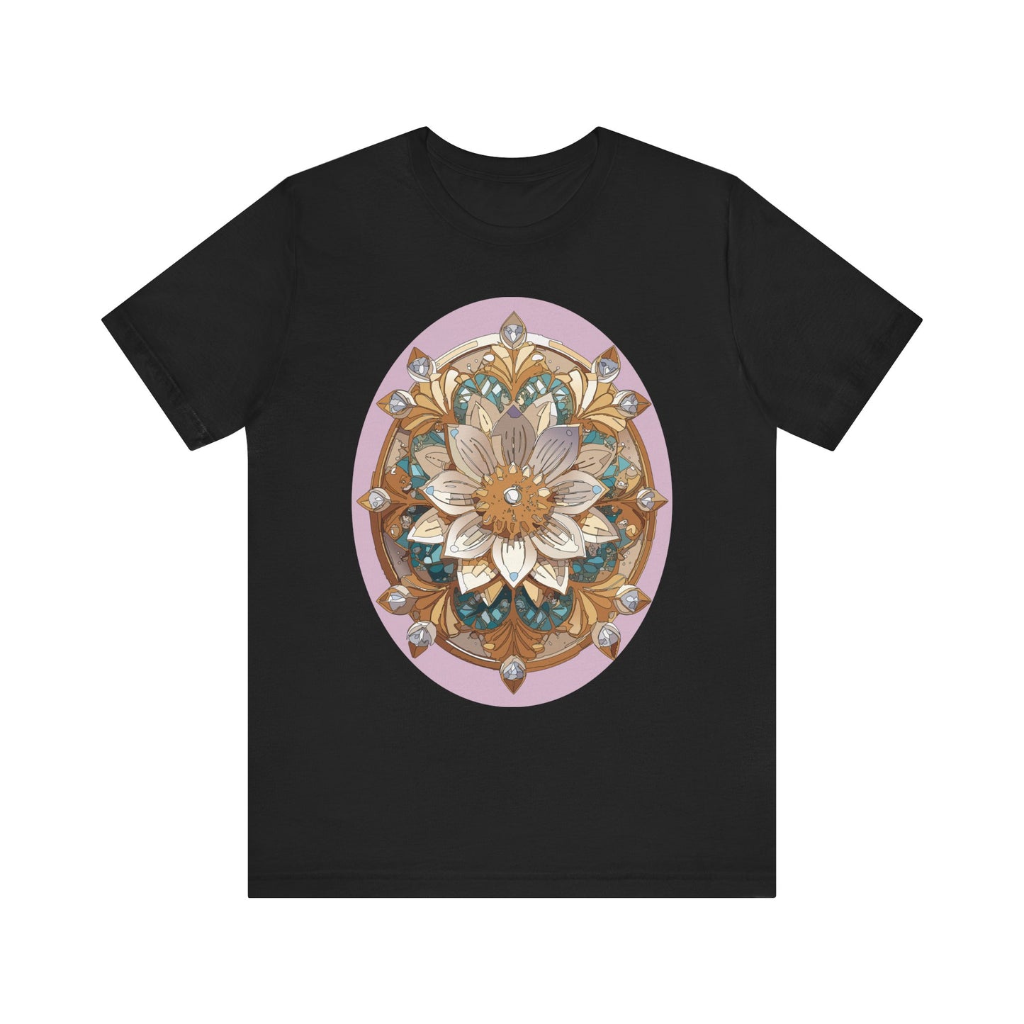 Floral Shirt, Flower Shirt, Tee Shirt with Antique Flower