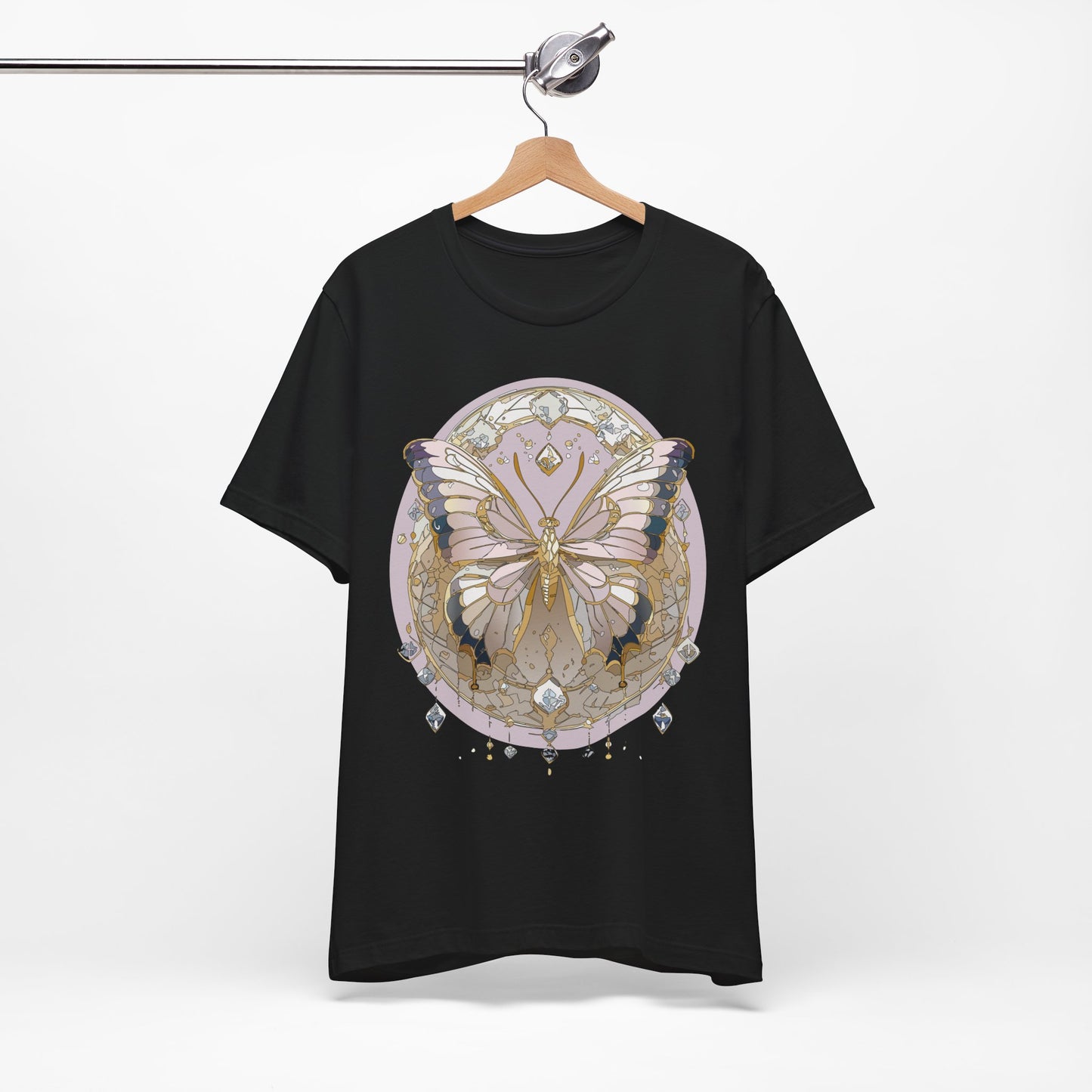 Butterfly Shirt, Shirt with Butterfly, Tee Shirt with Antique Butterfly
